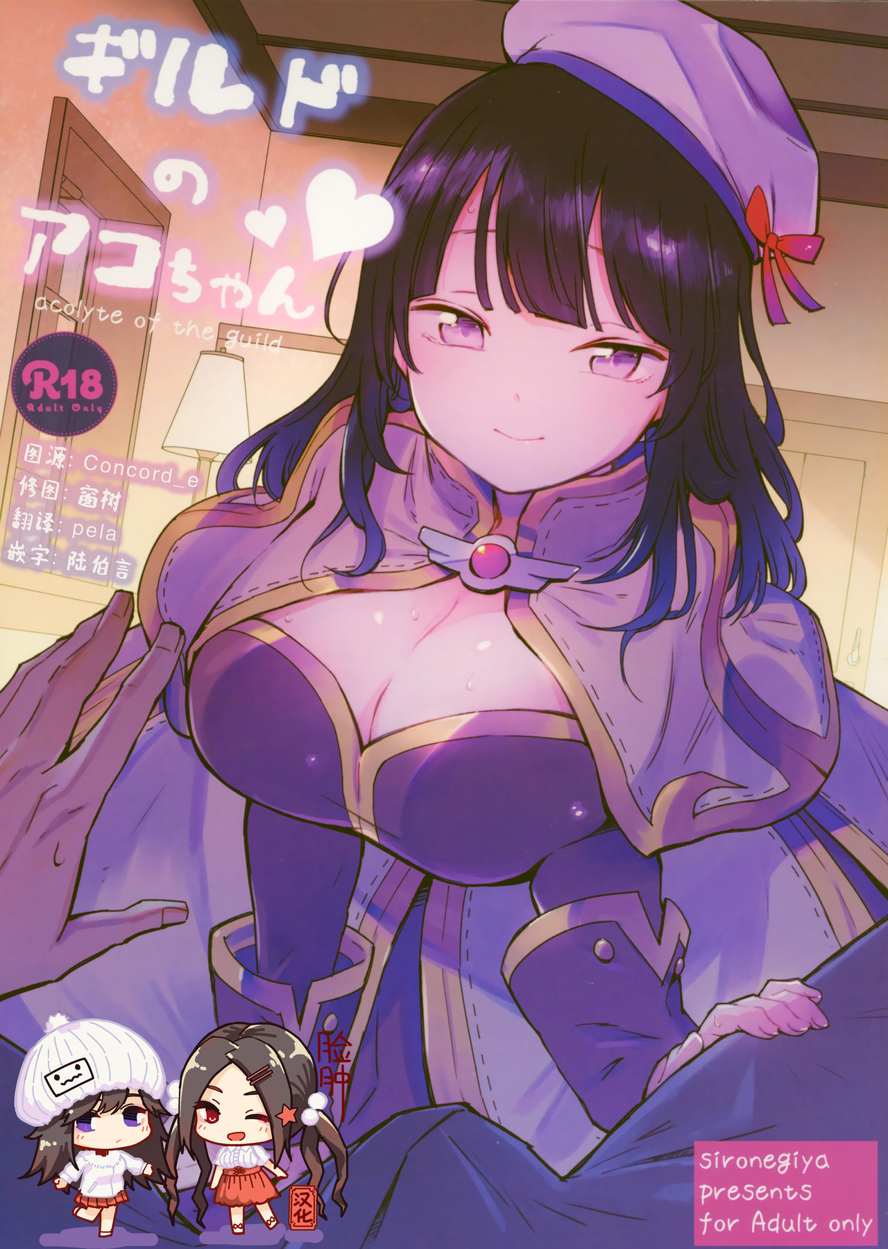 [日本漫画] (C96) [Shironegiya (miya9)] Guild no Ako-chan (Ragnarok Online)  单本,黑丝丝袜,巨乳大奶,单女,单男#[31P]-1