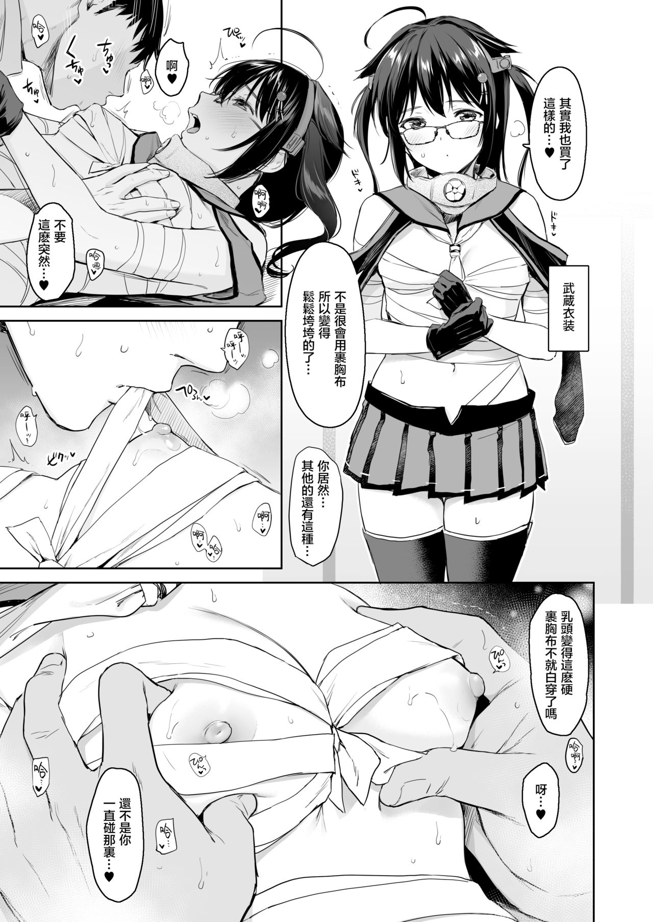 [日本漫画] [Amakuchi Syoujo (Umakuchi Syouyu)] Shigure Change Dress 2  时雨的换装Play2 (Kantai Collection -KanColle-)   单本,黑丝丝袜,单女,女学生制服,单男,泳装#[36P]-24