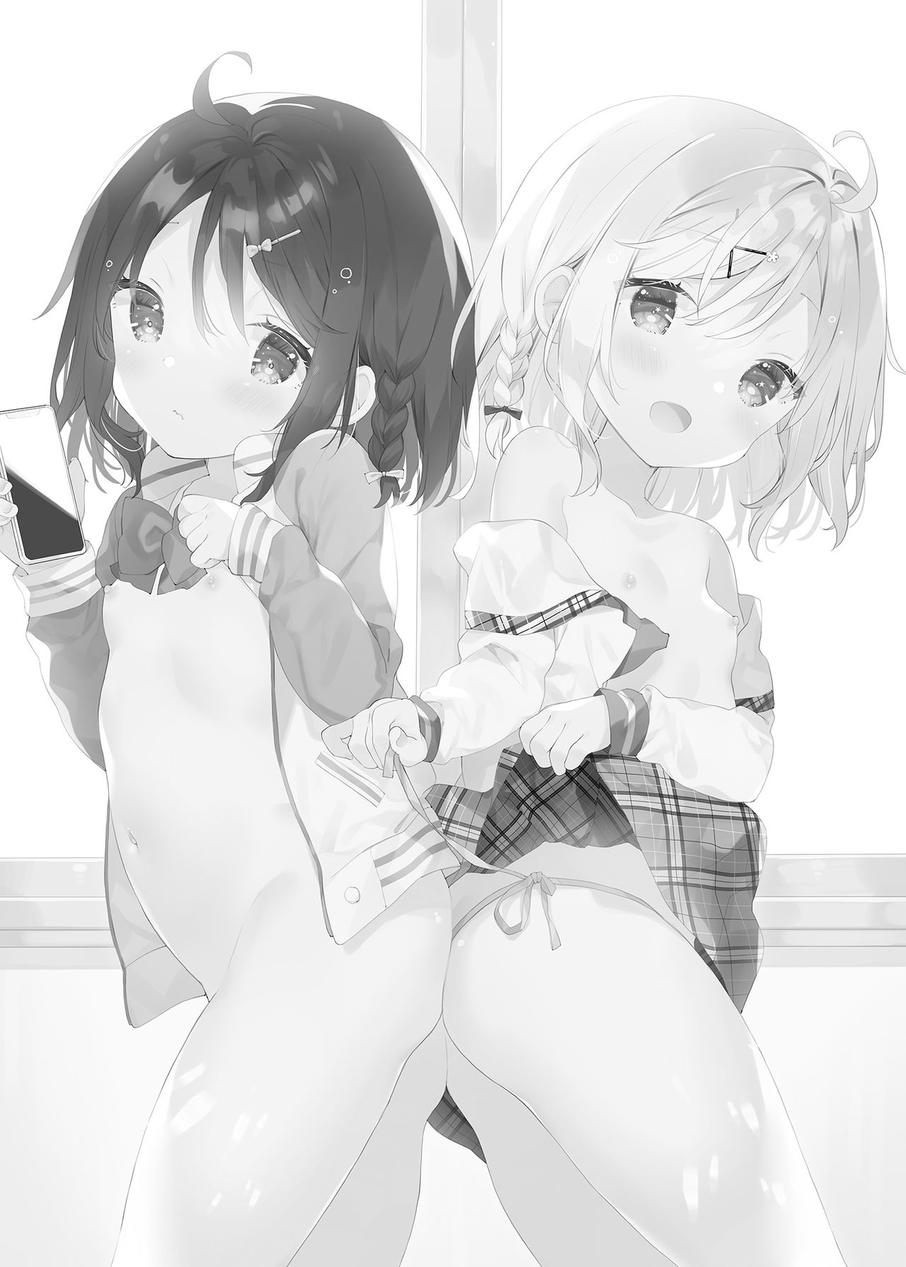 [日本漫画] [Cocoa Holic (Yuizaki Kazuya)] Futago-chan ni wa Sakaraenai! (Gekan) [Chinese]  单本,萝莉,3P,群P#[39P]-3