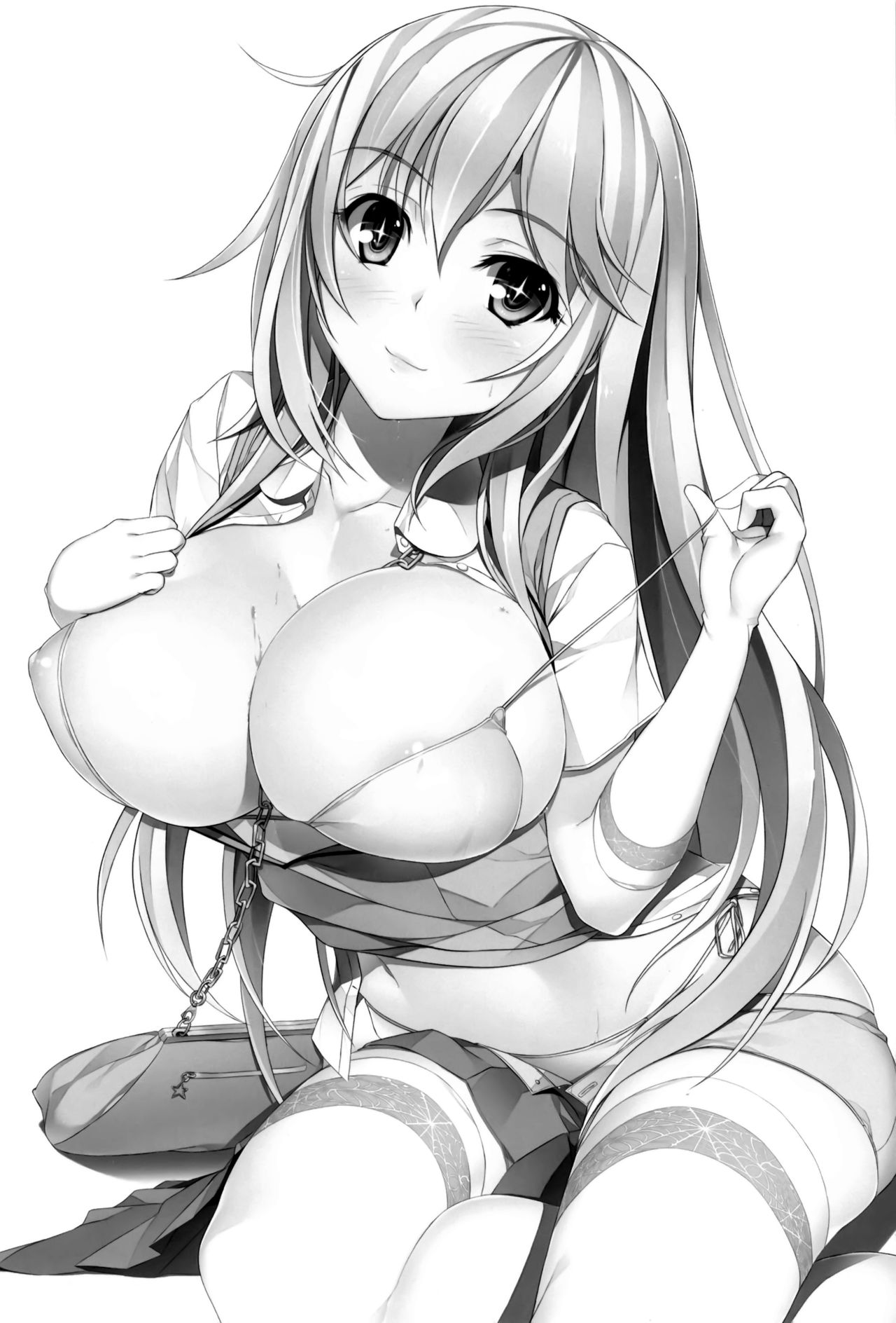 [日本漫画] (C87) [Seven deadly sins (homu)] Toaru Misaki no Delusion (Toaru Kagaku no Railgun)  单本,巨乳大奶,女学生制服,口交,丝袜#[36P]-3