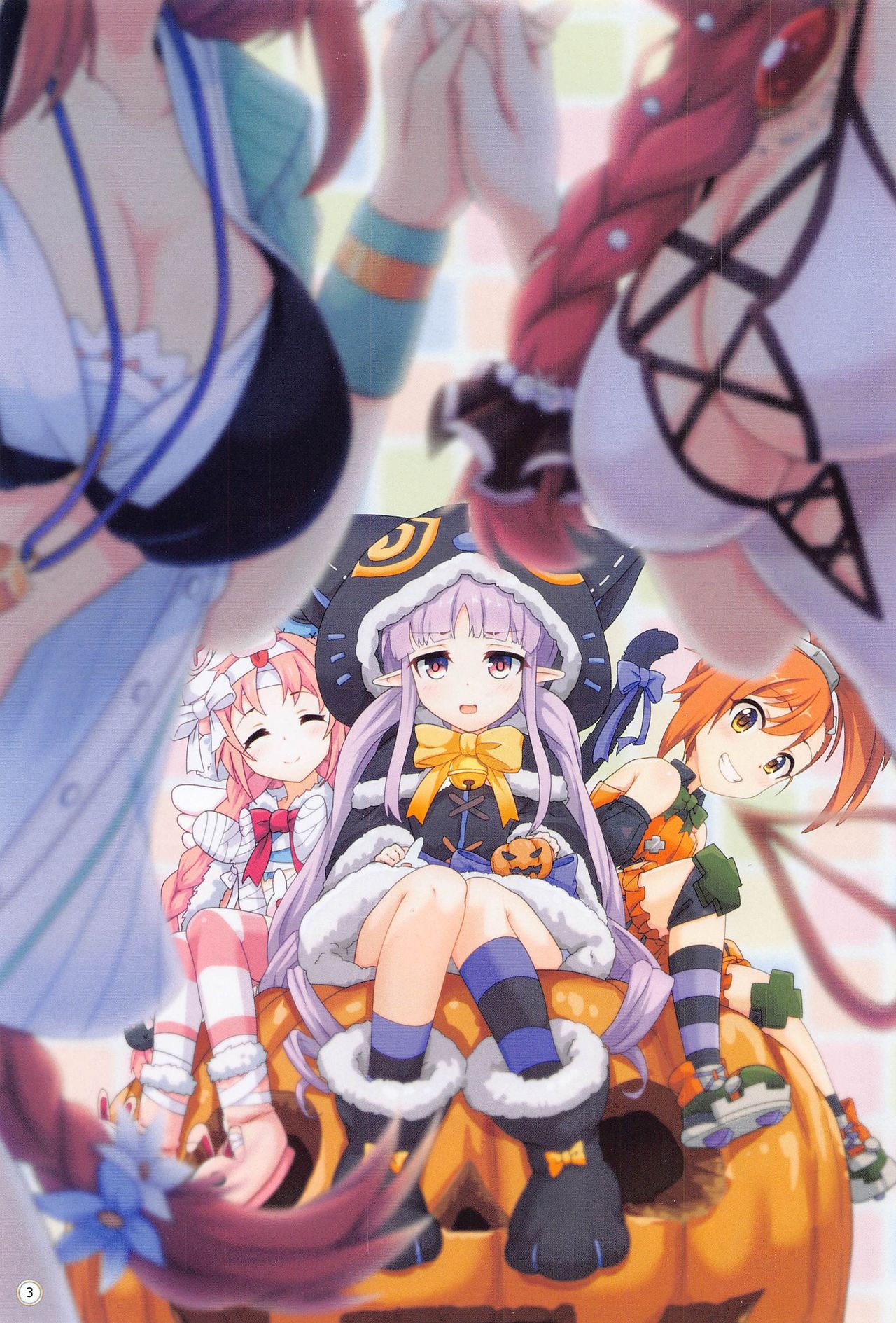 [日本漫画] (COMIC1 BS-sai Special) [MIDDLY (Midorinocha)] Colorful Connect 4th:Dive (Princess Connect! Re:Dive) [Chinese]   单本,萝莉,制服#[36P]-3