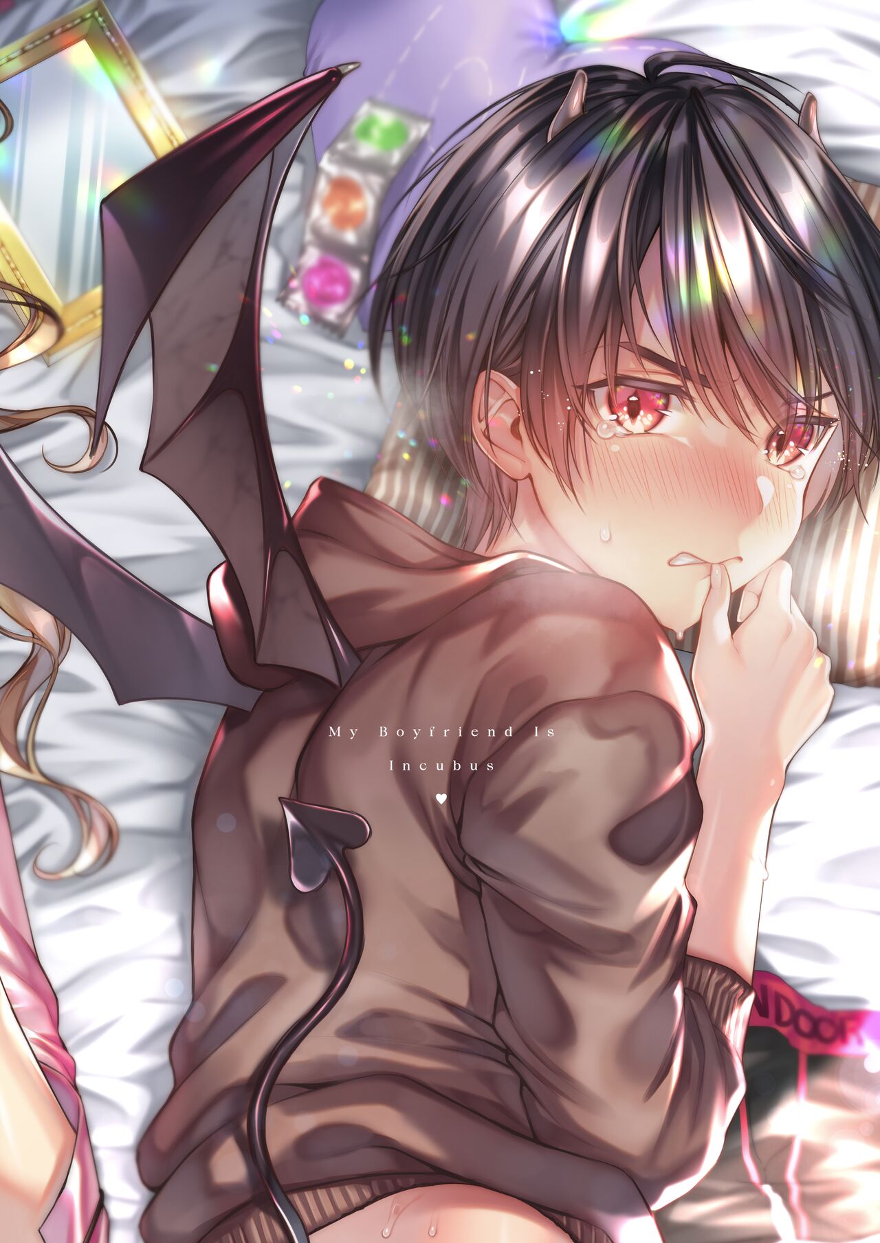 [日本漫画] [Umi no Sachi (Suihei Sen)] Watashi no Kare wa Incubus  我的『他 』是夢魔 [Chinese]  单本,巨乳大奶,单女,单男#[24P]-4