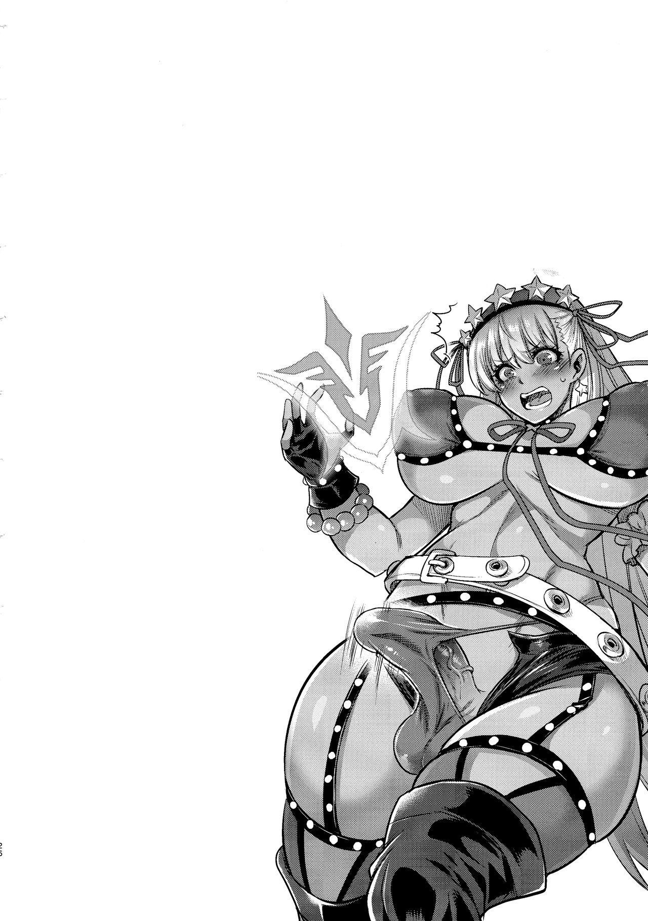 [日本漫画] (C97) [Musashi-dou (Musashino Sekai)] NAMAIKI GAL BITCH FUTANARIX (Fate/Grand Order) [Chinese] [  单本,巨乳大奶,单男,口交,束缚,双性人#[28P]-24