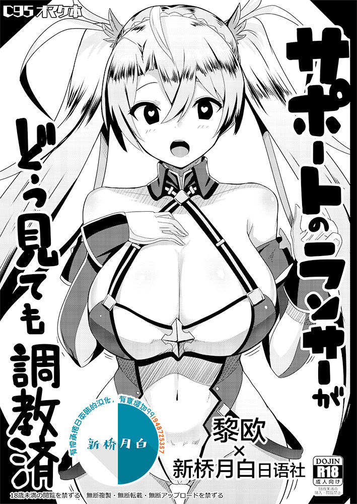 [日本漫画] [Hitsuji Kikaku (Muneshiro)] Support no Lancer ga Dou Mitemo Choukyouzumi (Fate/Grand Order) [Chinese]  单本,肛门,巨乳大奶,马尾辫#[9P]-1