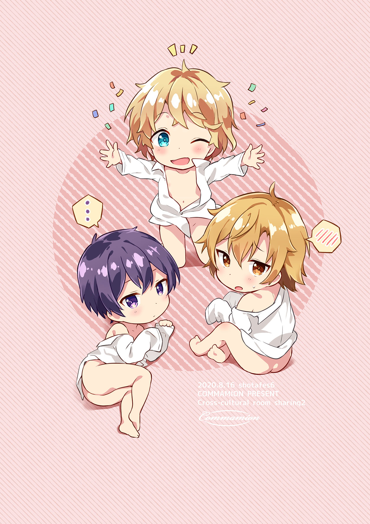 [日本漫画] [Commamion (Numa)] Ibunka Room Sharing 2 - Cross-Cultural Room Sharing 2  异文化合租房2 [Chinese] [Decensored] [Digital] 单本,正太控,单男,群P#[34P]-34