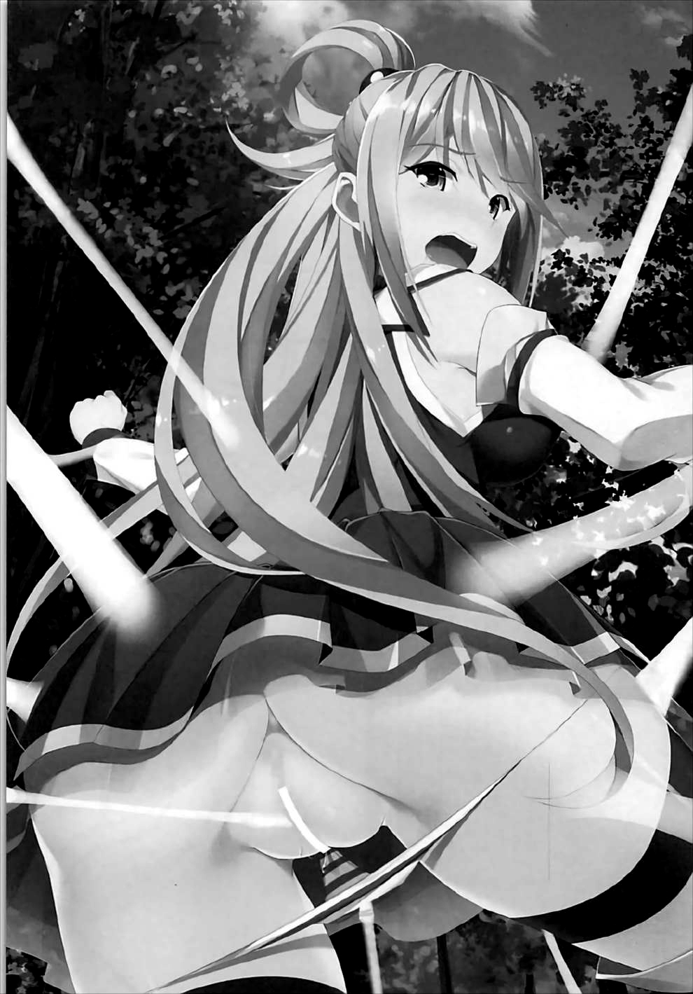 [日本漫画] (C92) [Seven deadly sins (homu)] Mizu no Megami-sama no Junan (Kono Subarashii Sekai ni Syukufuku o!)   单本,单女,单男#[26P]-2