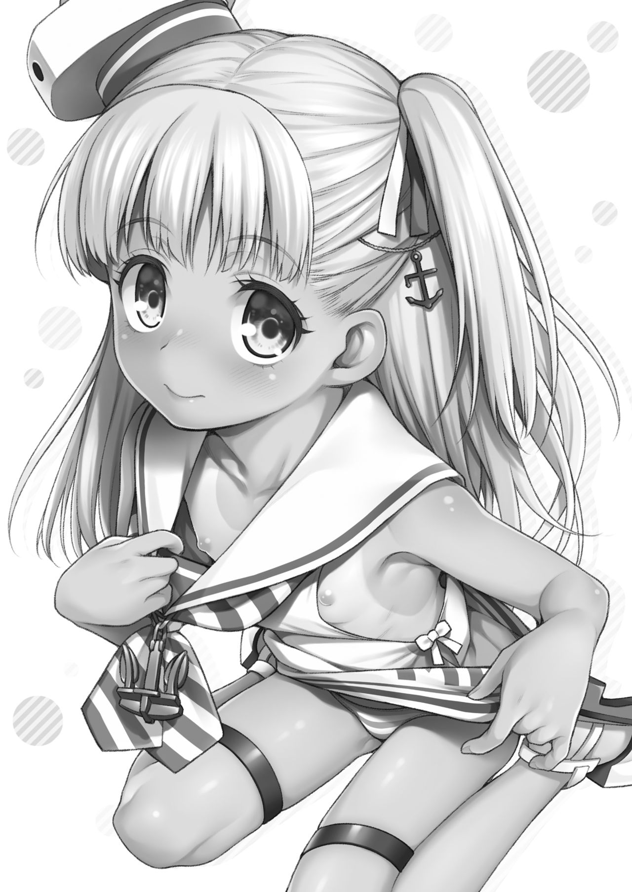 [日本漫画] [Uousaohkoku (Uousaoh)] Choujo desu kara (Kantai Collection -KanColle-) [Chinese]  单本,萝莉,单女,单男,马尾辫#[19P]-3