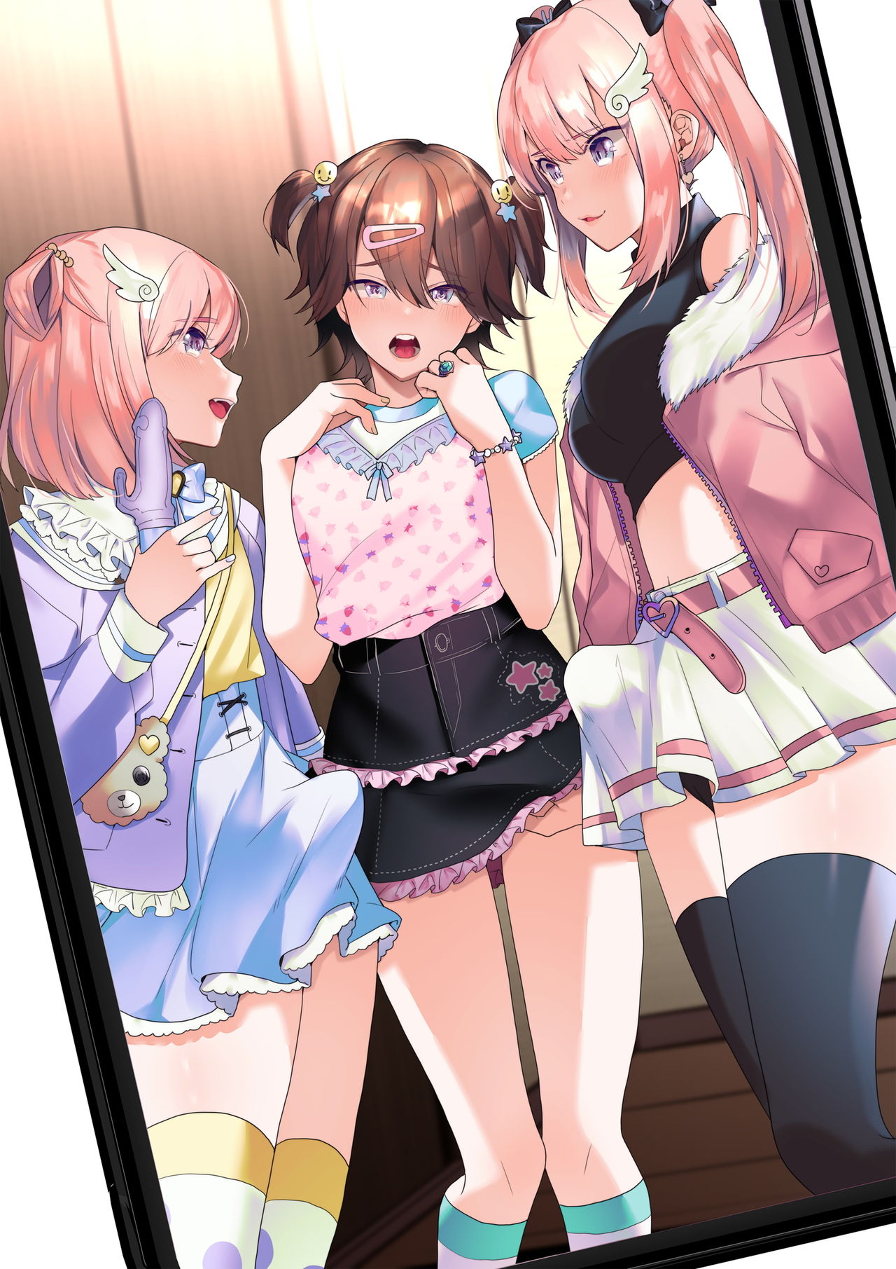 [日本漫画] [Chijoku An (Himino)] Futanari Shimai to Netorare Musume Ochi Papa  扶她姐妹和她們的綠帽爸爸   单本,肛门,强奸,单男,口交,双性人#[18P]-18