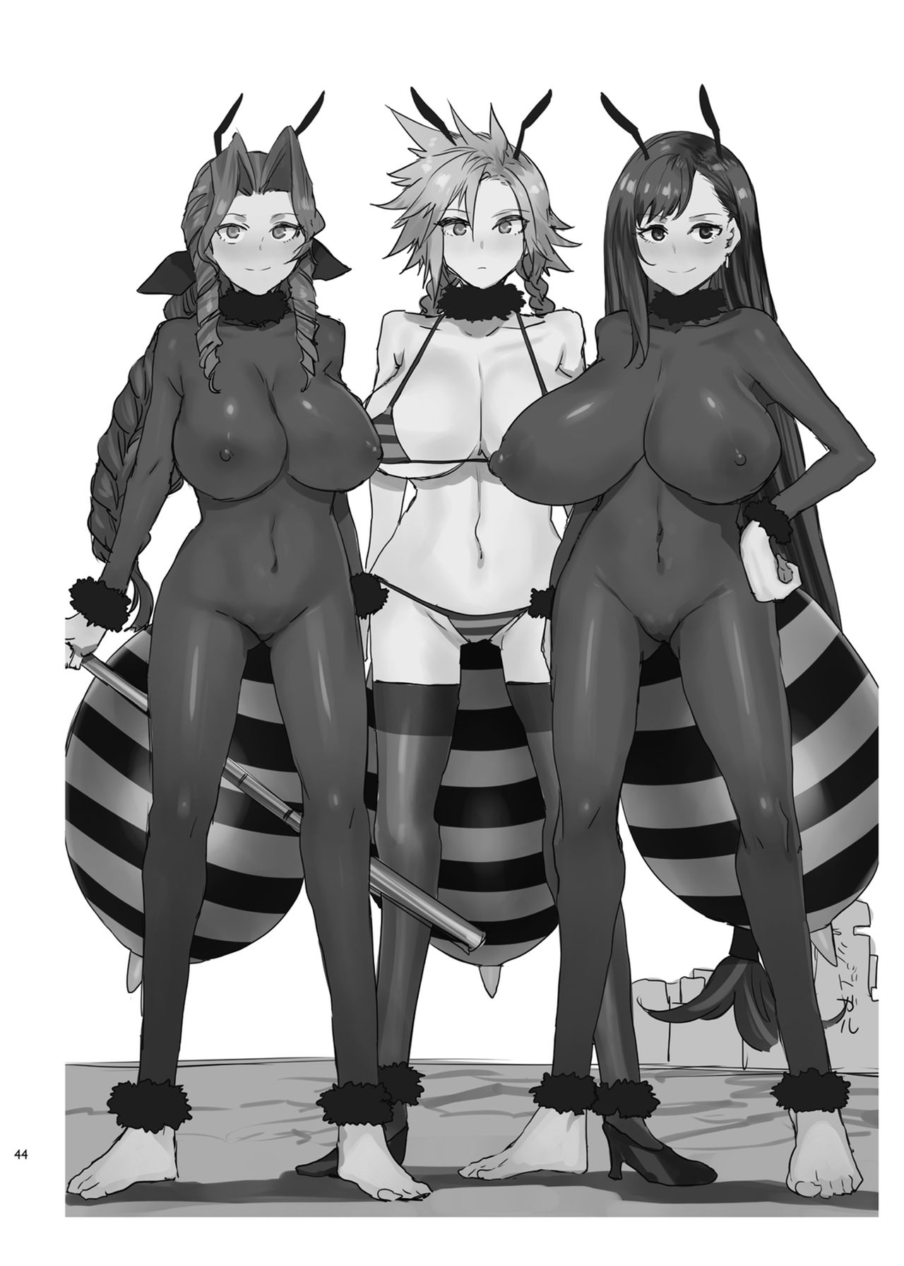 [日本漫画] [Alice no Takarabako (Mizuryu Kei)] Mitsubachi no Yakata Nigou-kan Seventh Heaven-ten (Final Fantasy VII)  单本,巨乳大奶,口交,群P,内射中出,丝袜#[55P]-41