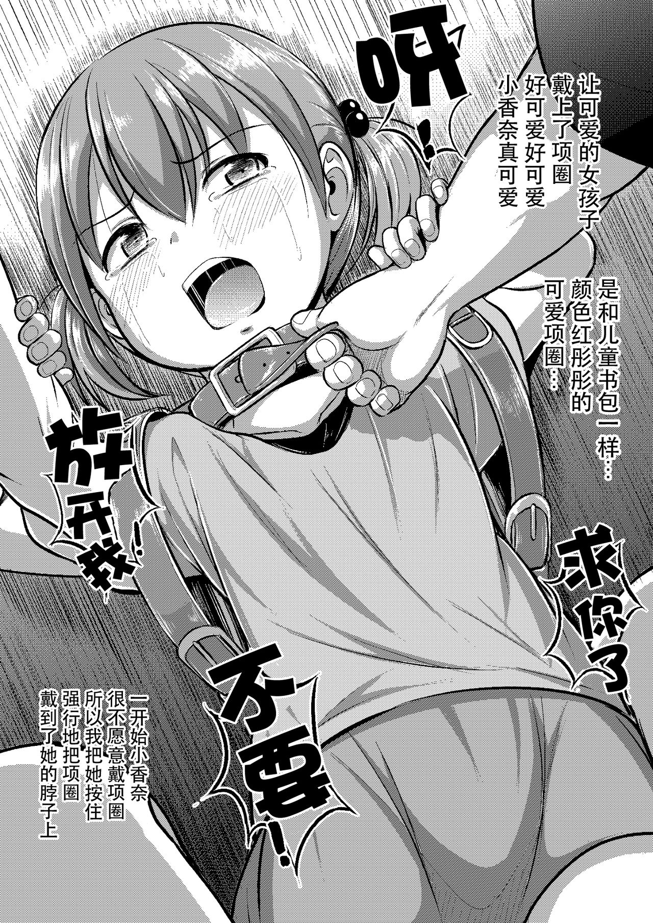 [日本漫画] [Mousou Jishuushitsu (Seito A)] Kawaii Anoko ni Kubiwa o Ageta [Chinese]  单本,萝莉,强奸,束缚,两穴同时插入#[17P]-3