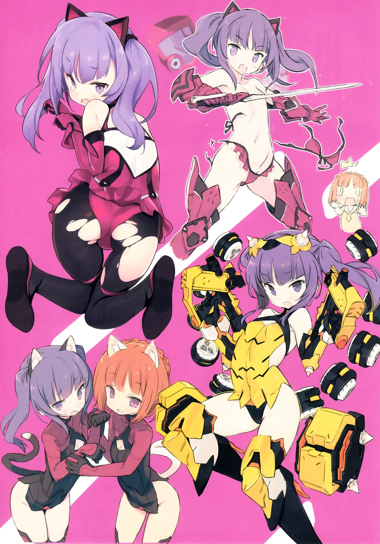 [日本漫画] (C94) [Lovewn Outpost (BLADE)] Noblesse Oblige (Alice Gear Aegis)  单本,萝莉,兽耳,马尾辫#[15P]-12