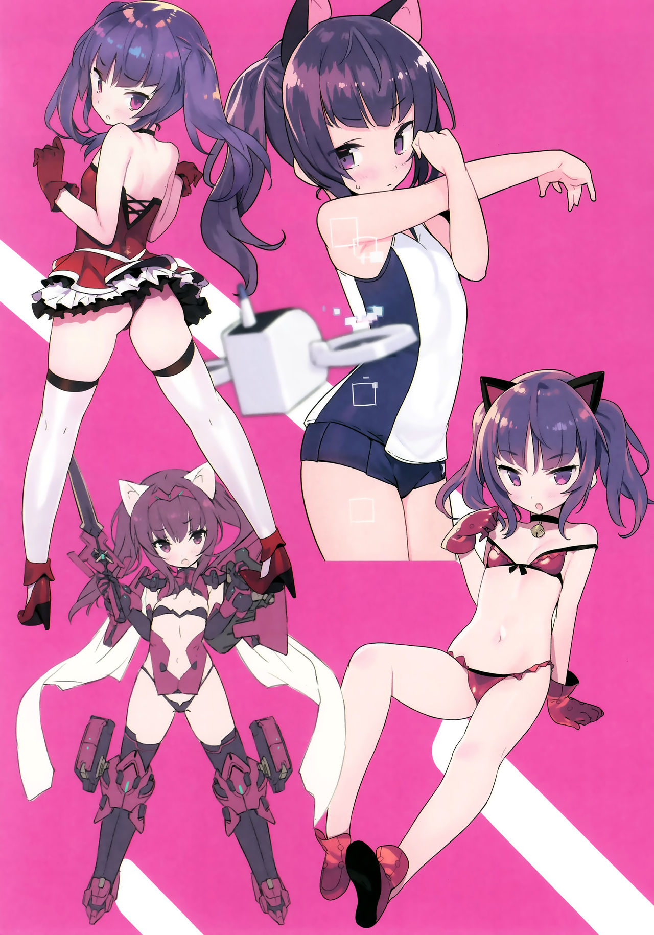 [日本漫画] (C94) [Lovewn Outpost (BLADE)] Noblesse Oblige (Alice Gear Aegis)  单本,萝莉,兽耳,马尾辫#[15P]-13