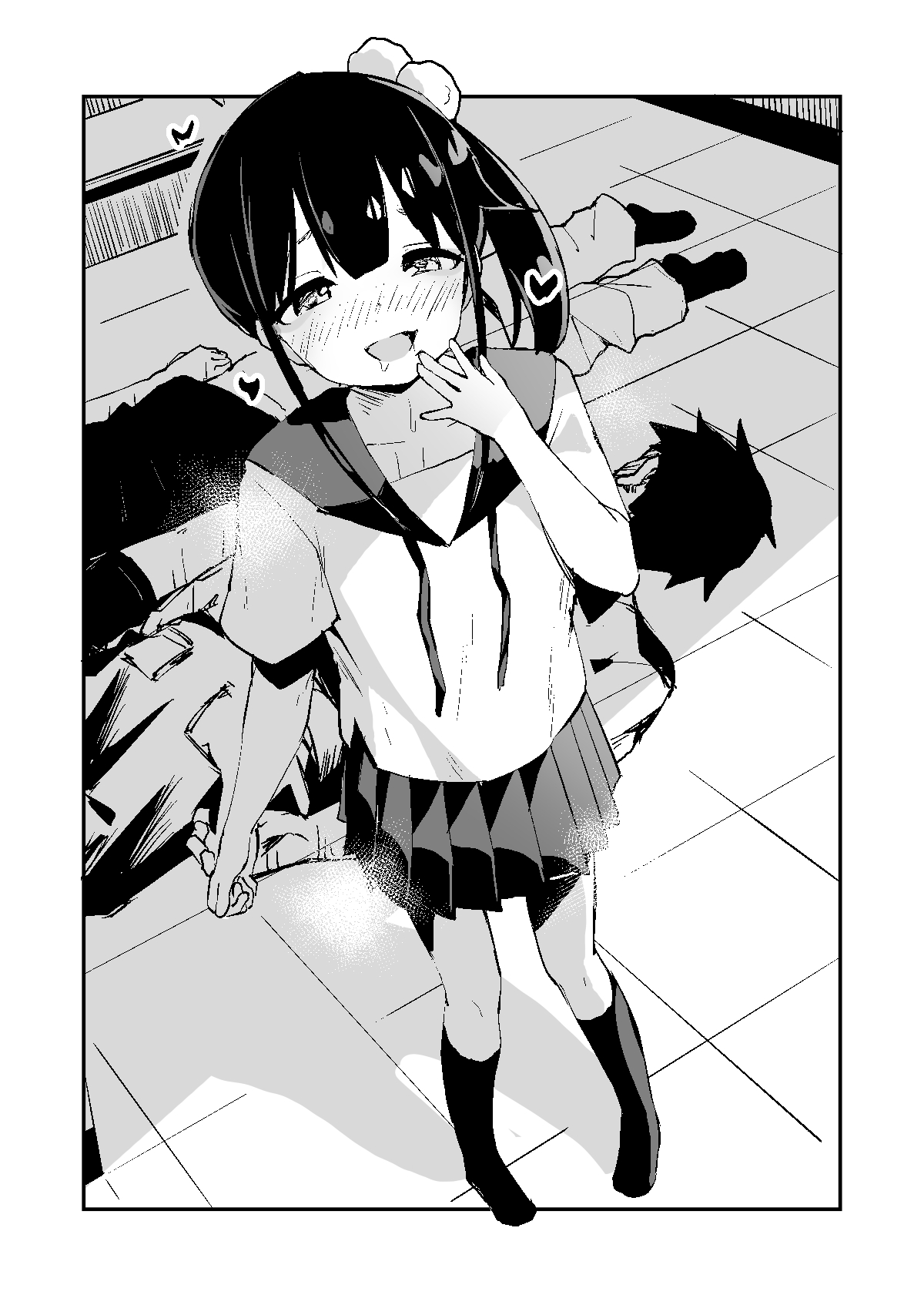 [日本漫画] [Koromoko Kokoro (Koromotake)] Mesugaki Spot  单本,萝莉,单女,女学生制服,单男#[17P]-4