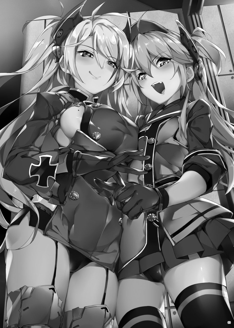 [日本漫画] [塩ちょこ (ナハ78)] ヒッパー姉妹のショタ搾精尋問 (アズールレーン)  单本,调教,群P,束缚#[28P]-3