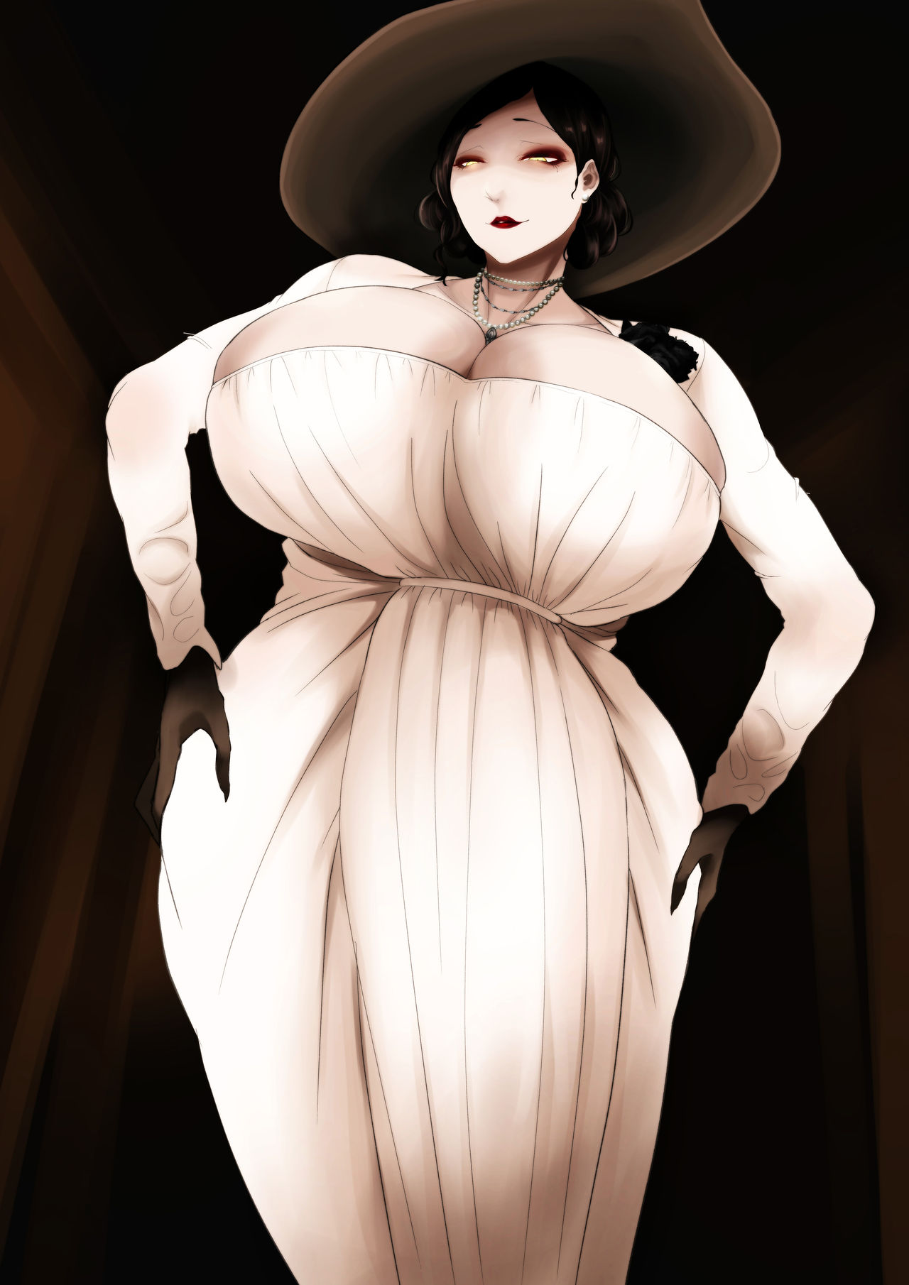 [日本漫画] [Oshiro] Dimitrescu Okaa-sama no Sakusei (Resident Evil)  单本,正太控,调教,巨乳大奶,丝袜#[31P]-31