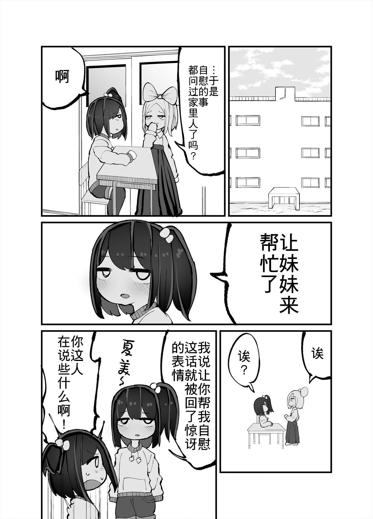 [日本漫画] [Izumo Gasshuukoku (Momomo Gasshuukoku)] Futari de Onanie Shite Nani ga Warui! [Chinese]  单本,高潮潮吹,萝莉,姐姐,性玩具,丝袜#[23P]-23