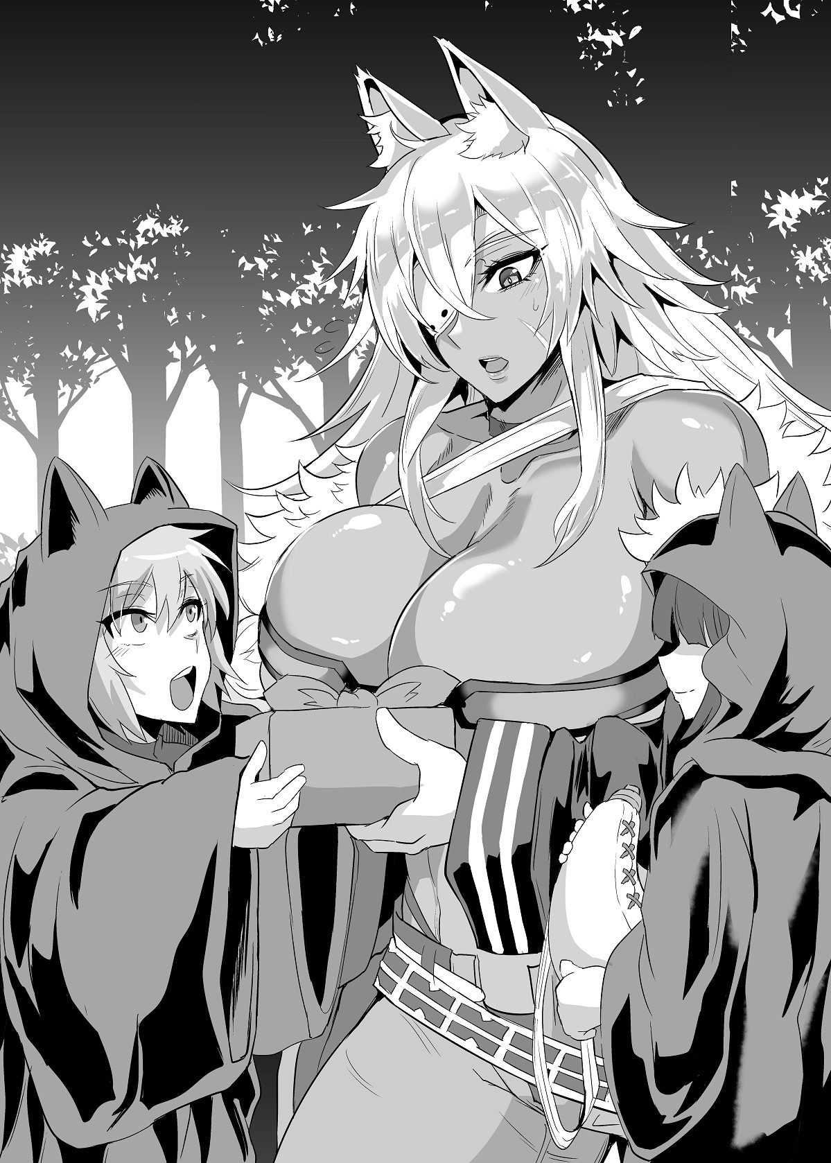 [日本漫画] [Puripuri JET] Nyan Nyan Ghislaine no Bouken 2 (Mushoku Tensei ~Isekai Ittara Honki Dasu~)   单本,巨乳大奶,单女,兽耳,群P,暗黑皮肤#[15P]-15