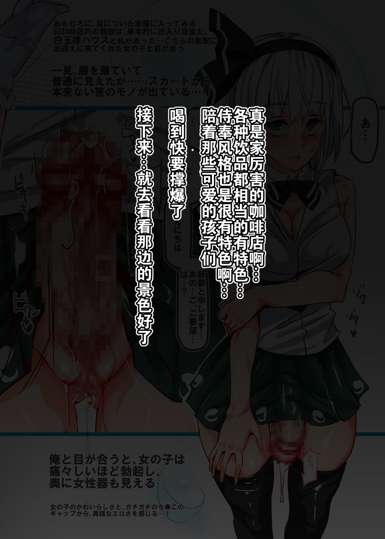 [日本漫画] (Reitaisai 13) [Nyuu Koubou (Nyuu)] BUZAMA Touhou Full Color (Touhou Project) [Chinese] [一人血书キメセクに敗けた娼  单本,性玩具,双性人#[24P]-10