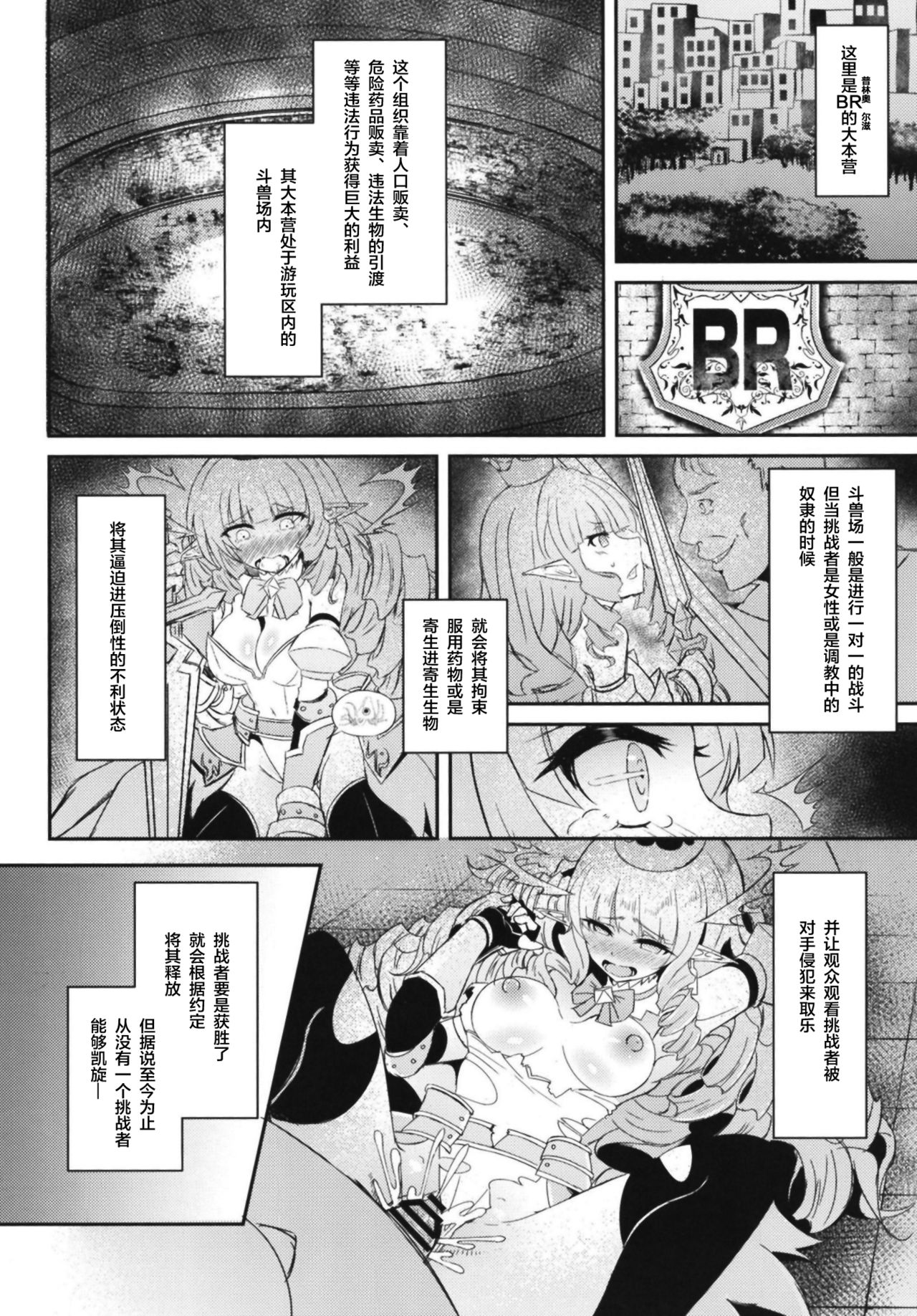 [日本漫画] [Hakkindo (Suisui)] Toubou ELF2 [Chinese] 单本,强奸,单女#[25P]-4