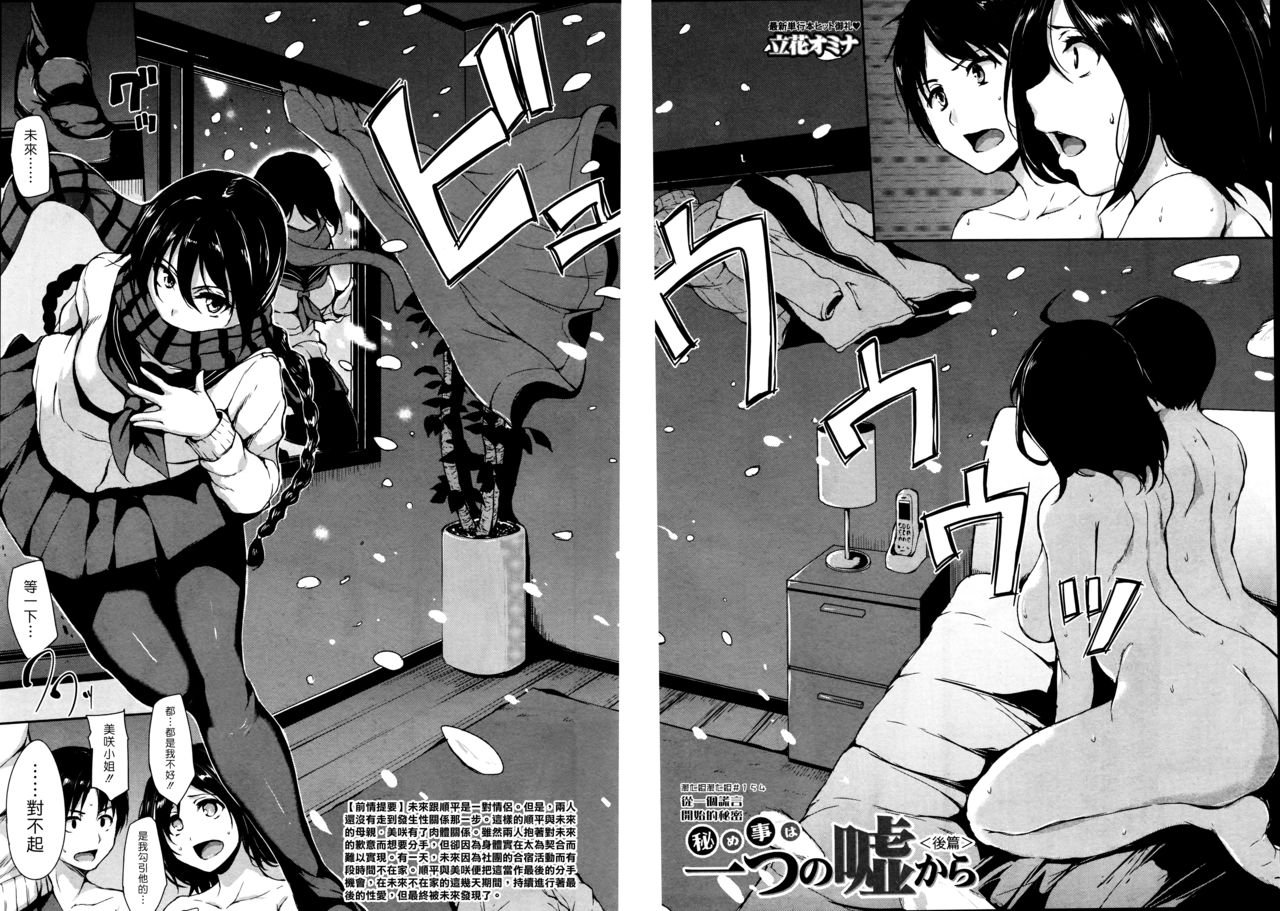 [日本漫画] [Tachibana Omina] Himegoto Wa Hitotsu No Uso Kara  单本,眼镜,巨乳大奶,口交,群P,内射中出#[67P]-30