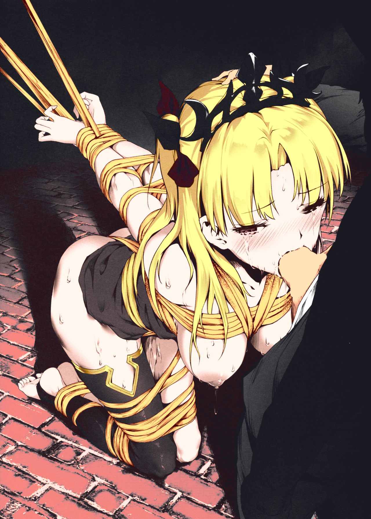 [日本漫画] (C94) [Nawairo Sonata (Himitsu)] Tenkuu to Meikai no Ori (Fate/Grand Order)  单本,强奸,单男,束缚,丝袜#[33P]-29