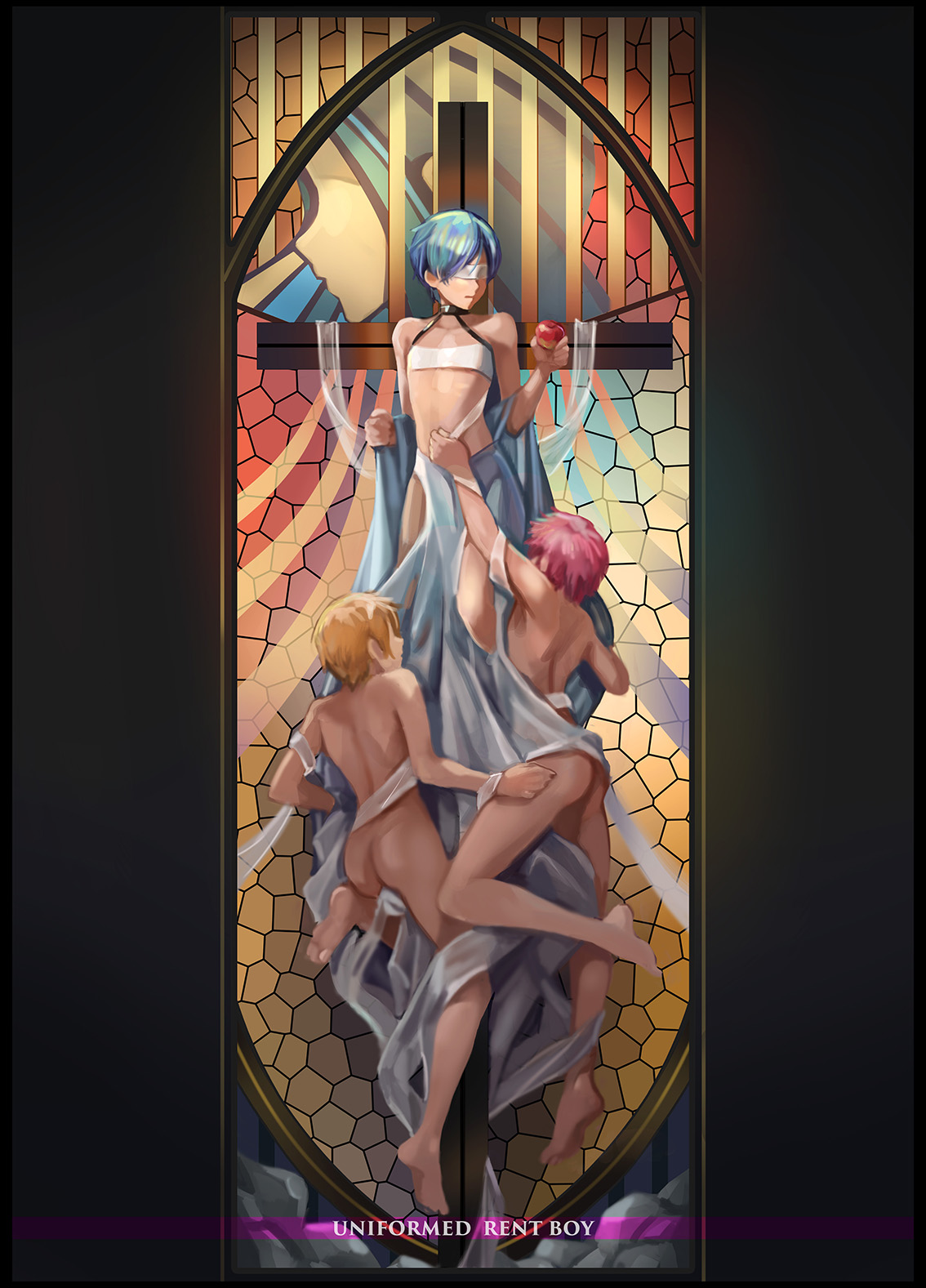 [日本漫画] [Eight Million Halls (Chawanmushi)] Seifuku Shounen 2 Sister Hen  单本,肛门,群P,丝袜#[22P]-3