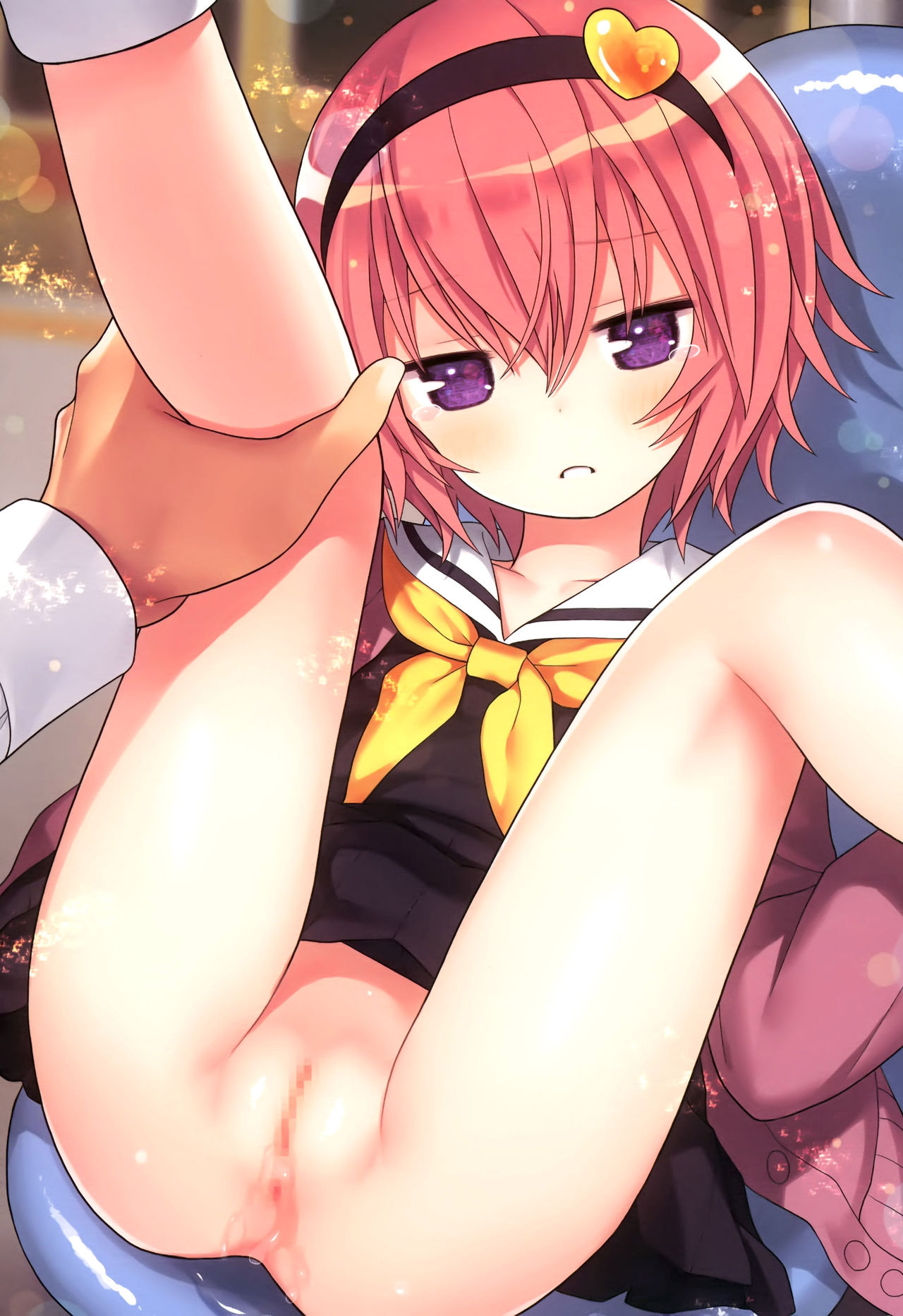 [日本漫画] (Reitaisai 15) [Little Hamlet (Kiira)] Komeiji Satori no Ikenai Asobi (Touhou Project)  单本,萝莉,单女,女学生制服,丝袜#[32P]-2