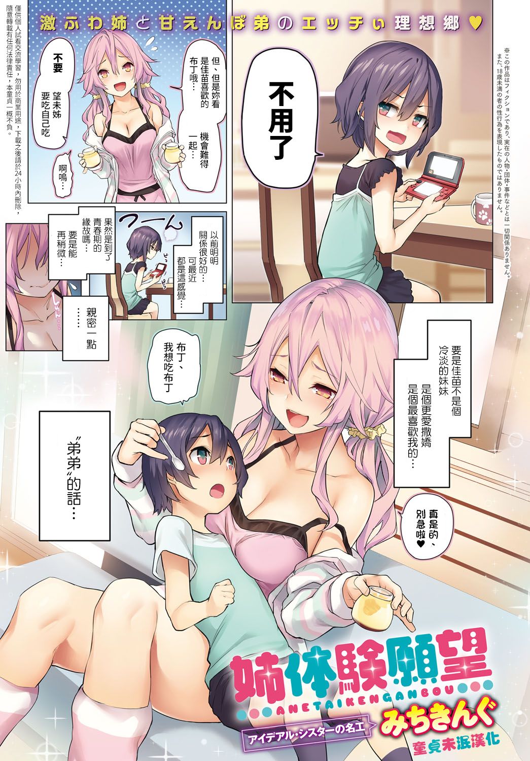 [日本漫画] [Michiking] Ane Taiken Ganbou (COMIC Anthurium 2017-02)  单本,正太控,巨乳大奶,单女,单男#[6P]-2