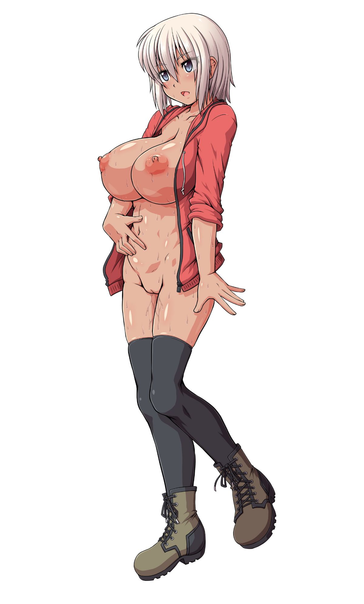 [日本漫画] [ONEONE1 (taro)] Roshutsu Sex Soldier Satsuk 单本,巨乳大奶,单女,内射中出,丝袜#[65P]-56