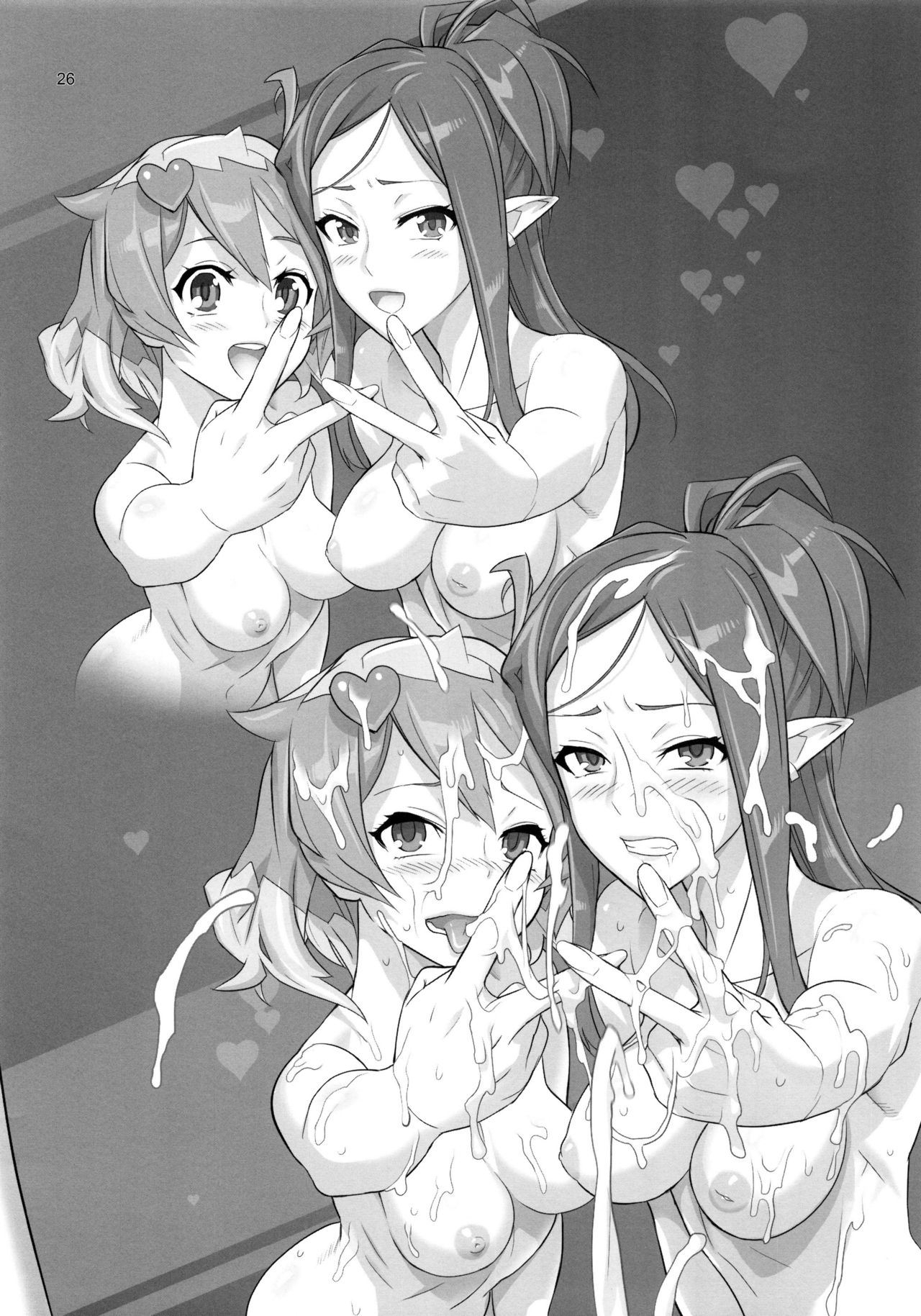 [日本漫画] (C92) [Digital Accel Works (INAZUMA)] MIRAGE/MIRAGE (Macross Delta)  单本,肛门,单女,群P,两穴同时插入#[30P]-25