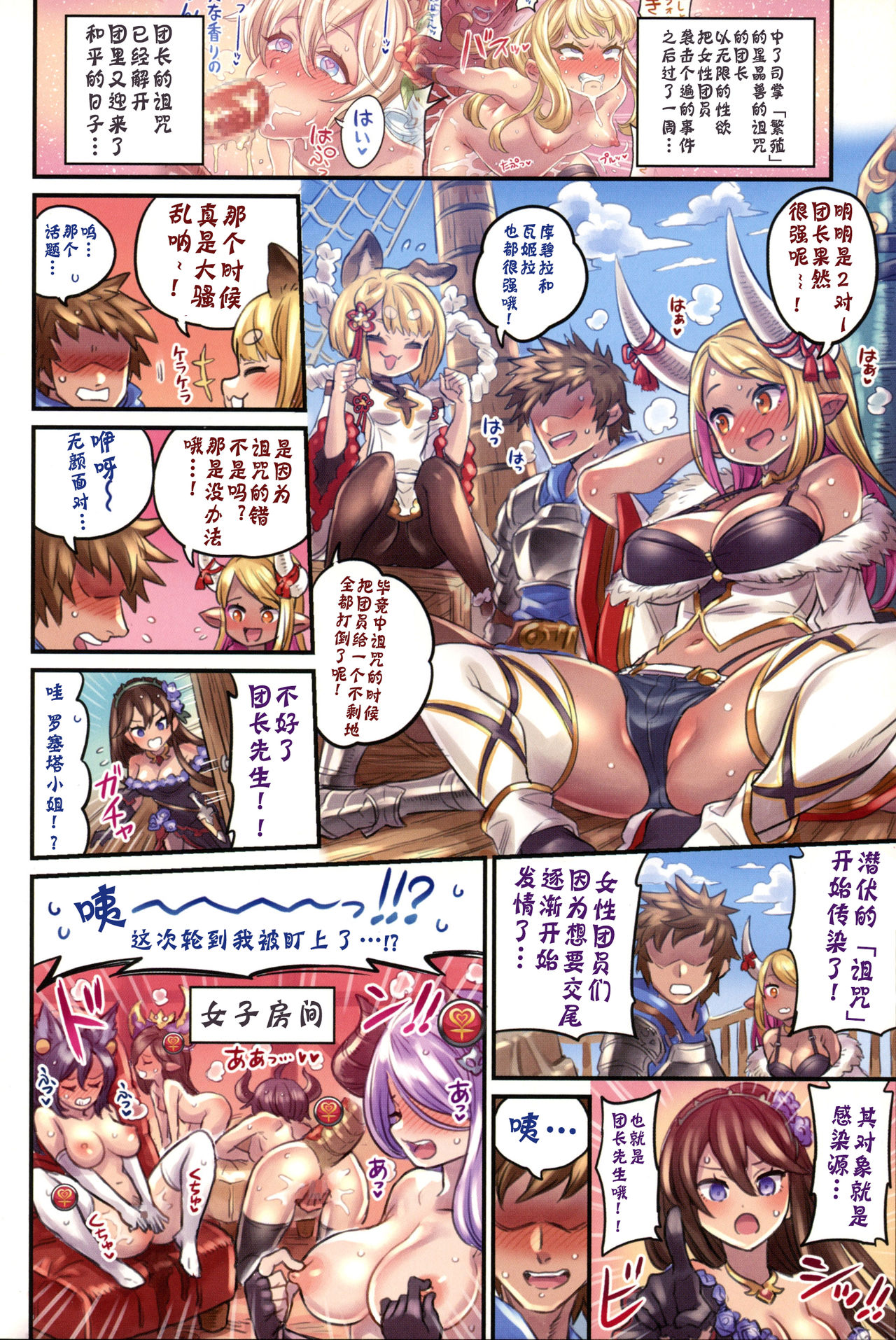 [日本漫画] (C97) [Mimoneland (Mimonel)] Nakama to Issen Koechau Hon ~Grablu Hen 4~ (Granblue Fantasy)   单本,萝莉,单男,群P#[26P]-3