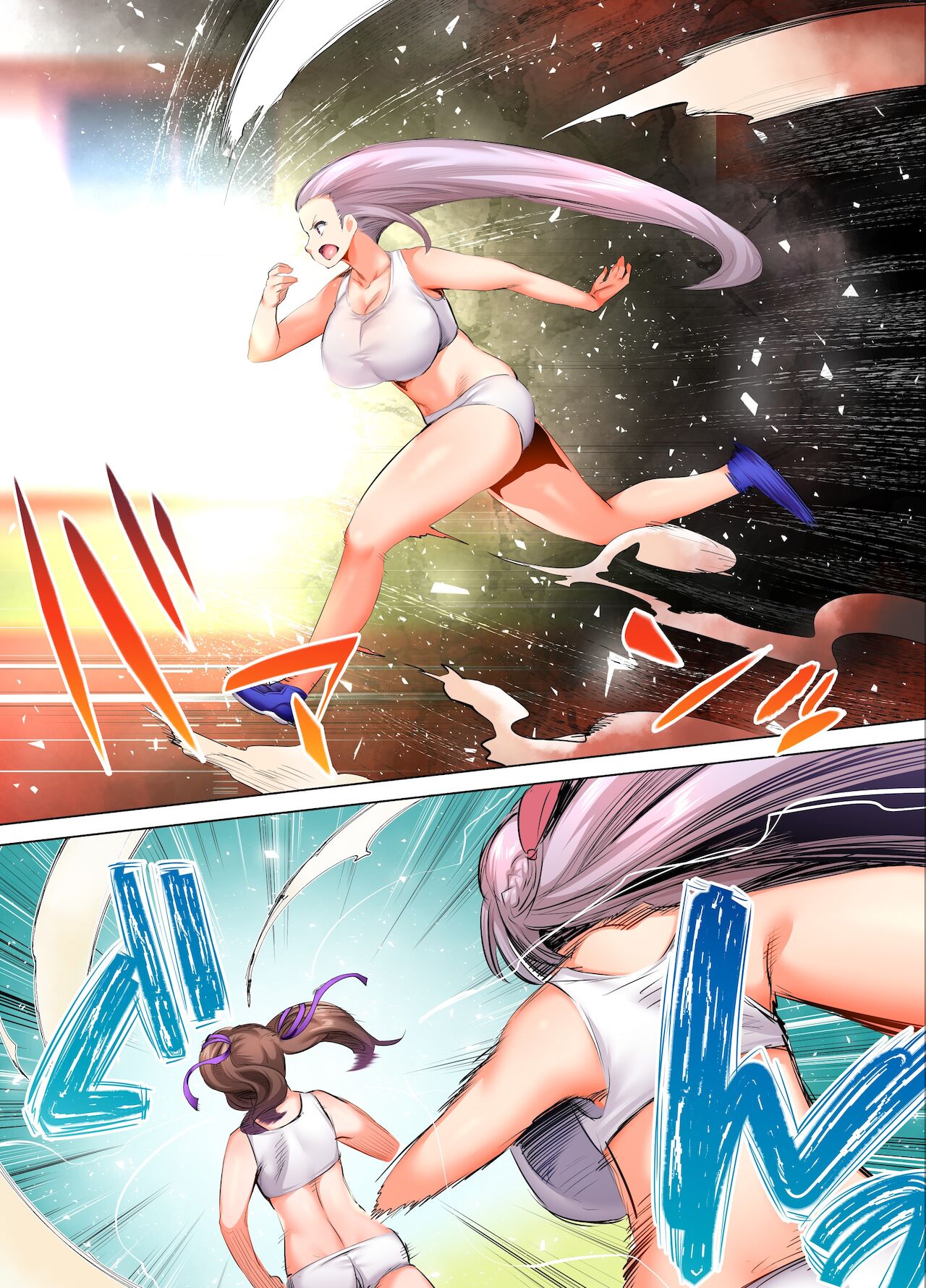 [日本漫画] [STUDIO HUAN (Raidon)] Rikujoubu Buchou to Fukubuchou wa Ore no Nama Onaho!!! Tsuruyo Hen [ 单本,巨乳大奶,女学生制服,内衣#[80P]-35