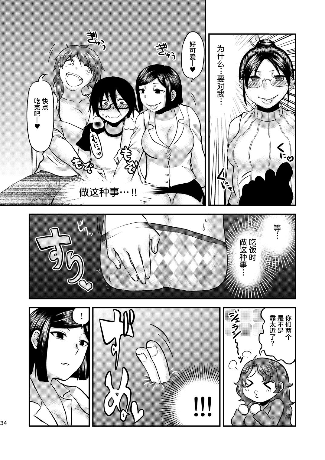[日本漫画] [Herohero Hospital (Herohero Tom, Isaki)] Mother Me!  单本,肛门,巨乳大奶,单男,群P#[53P]-34