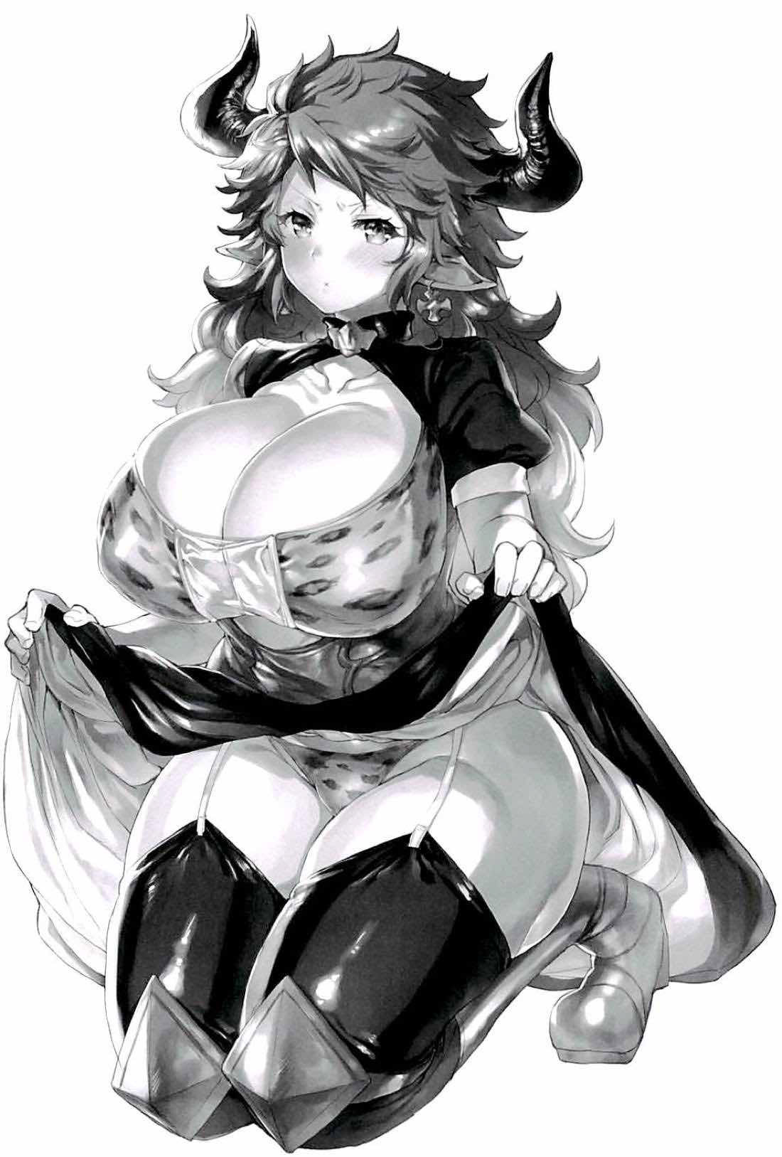 [日本漫画] (C94) [Hachimitsu Romance (Eno Yukimi)] Kazoku ni Narou yo (Granblue Fantasy)   单本,巨乳大奶,单女,兽耳,单男#[50P]-49