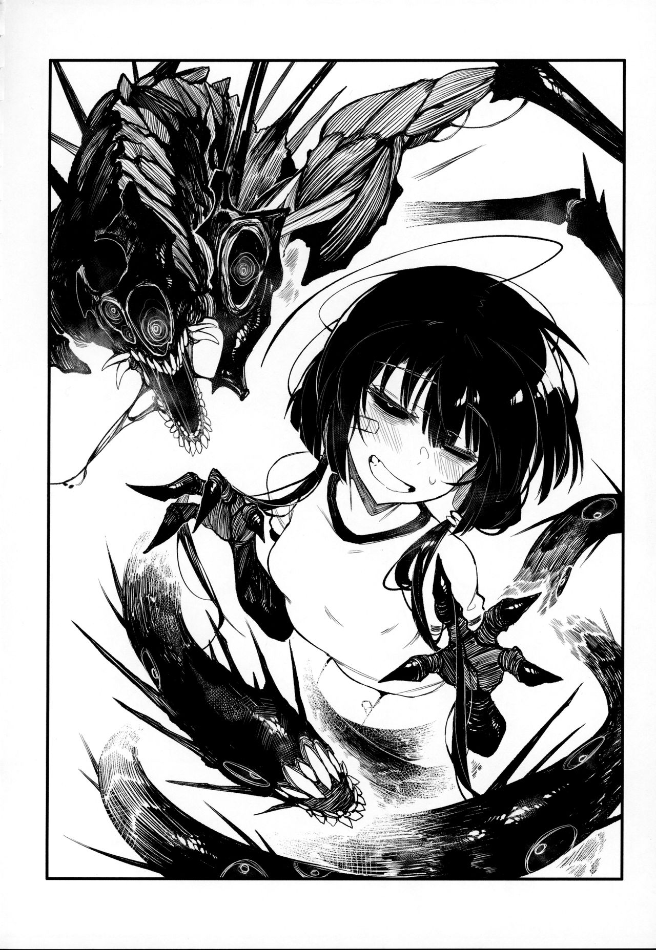 [日本漫画] (C97) [Hoshoku Shoujo (Karasu Chan)] Hoshoku Shoujo IV   单本,眼镜,萝莉,单女,女学生制服,单男#[32P]-28