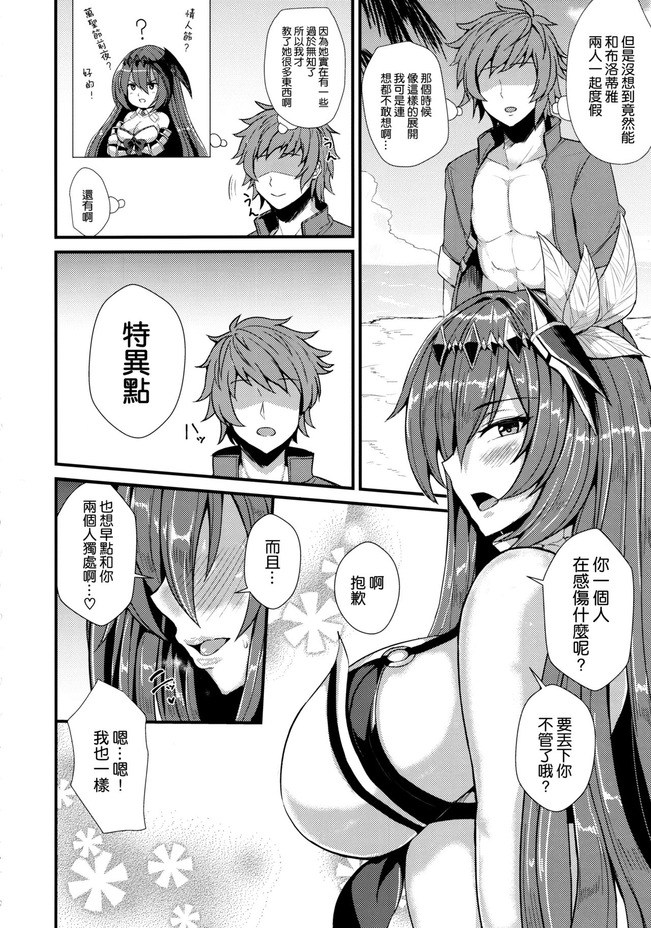 [日本漫画] (C97) [Ashima Sandou (Ashima Takumi)] Brodia to Vacances (Granblue Fantasy  单本,巨乳大奶,单女,单男,比基尼,泳装#[26P]-5