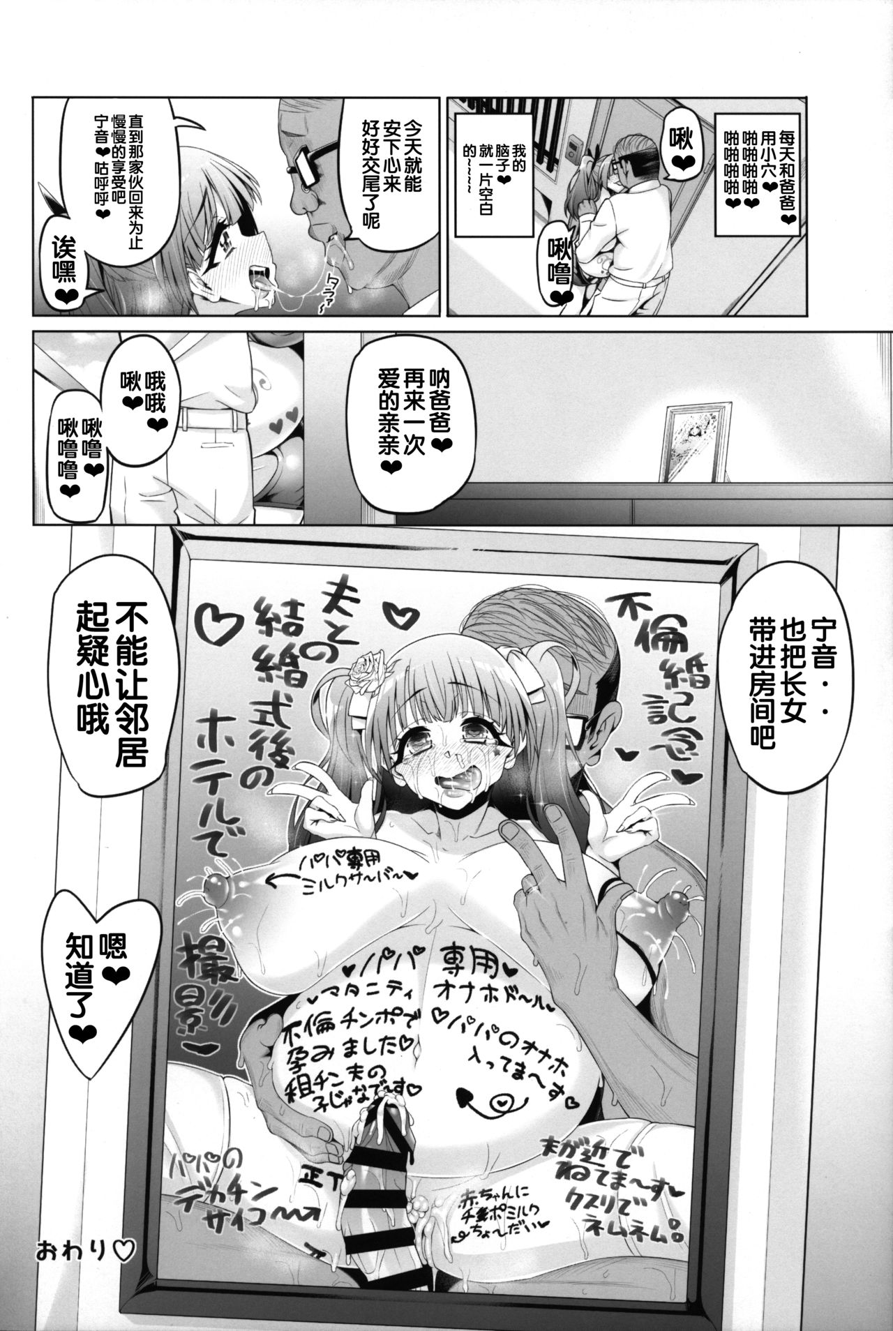 [日本漫画] (C95) [Nekottorando (Tanizakura Shidare)] Fujinoki Nene no Onii ni Ienai Koto (Hajimete no Gal) [  单本,肛门,巨乳大奶,单女,丝袜#[53P]-48