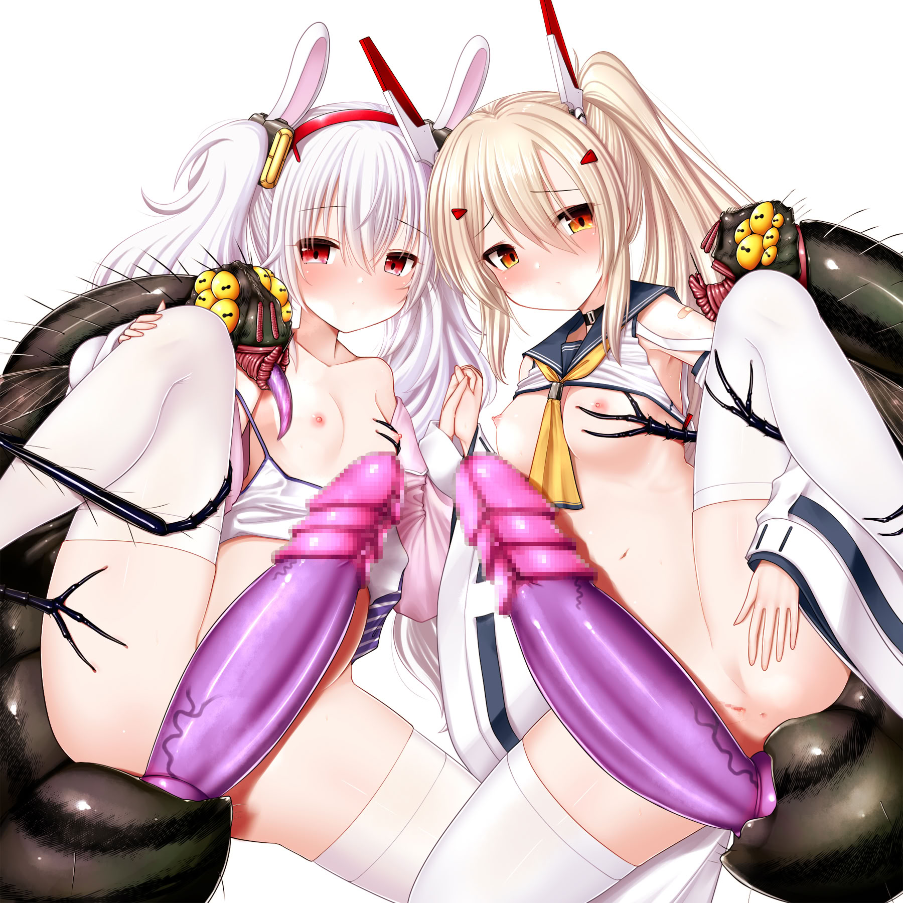 [日本漫画] アズレンのラフィーと綾波です 单本,萝莉,巨乳大奶,单女,丝袜#[24P]-14