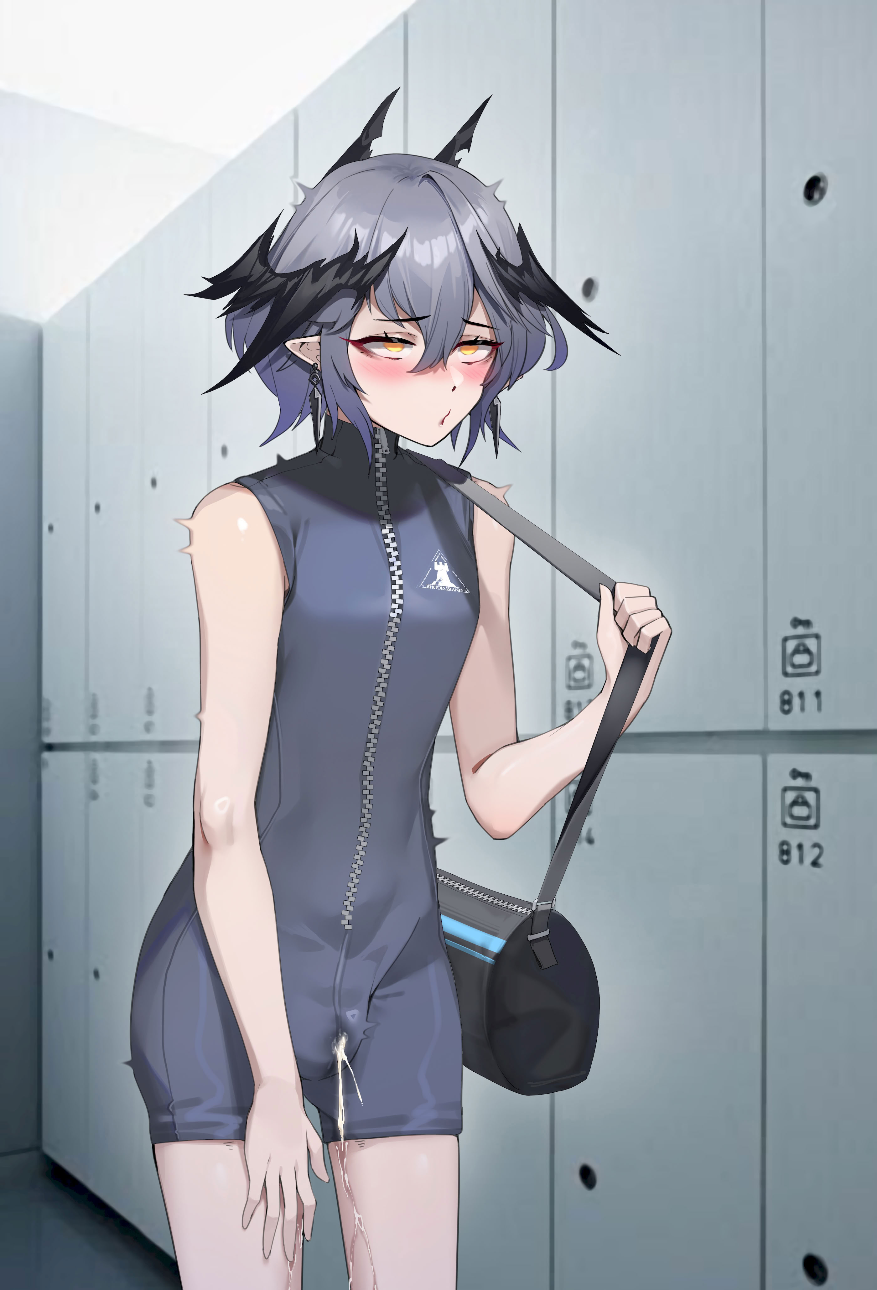 [日本漫画] [HANEE] Logos' gym adventure ｜ 小逻的健身房奇遇(Arknights) 单本,女同百合#[16P]-3