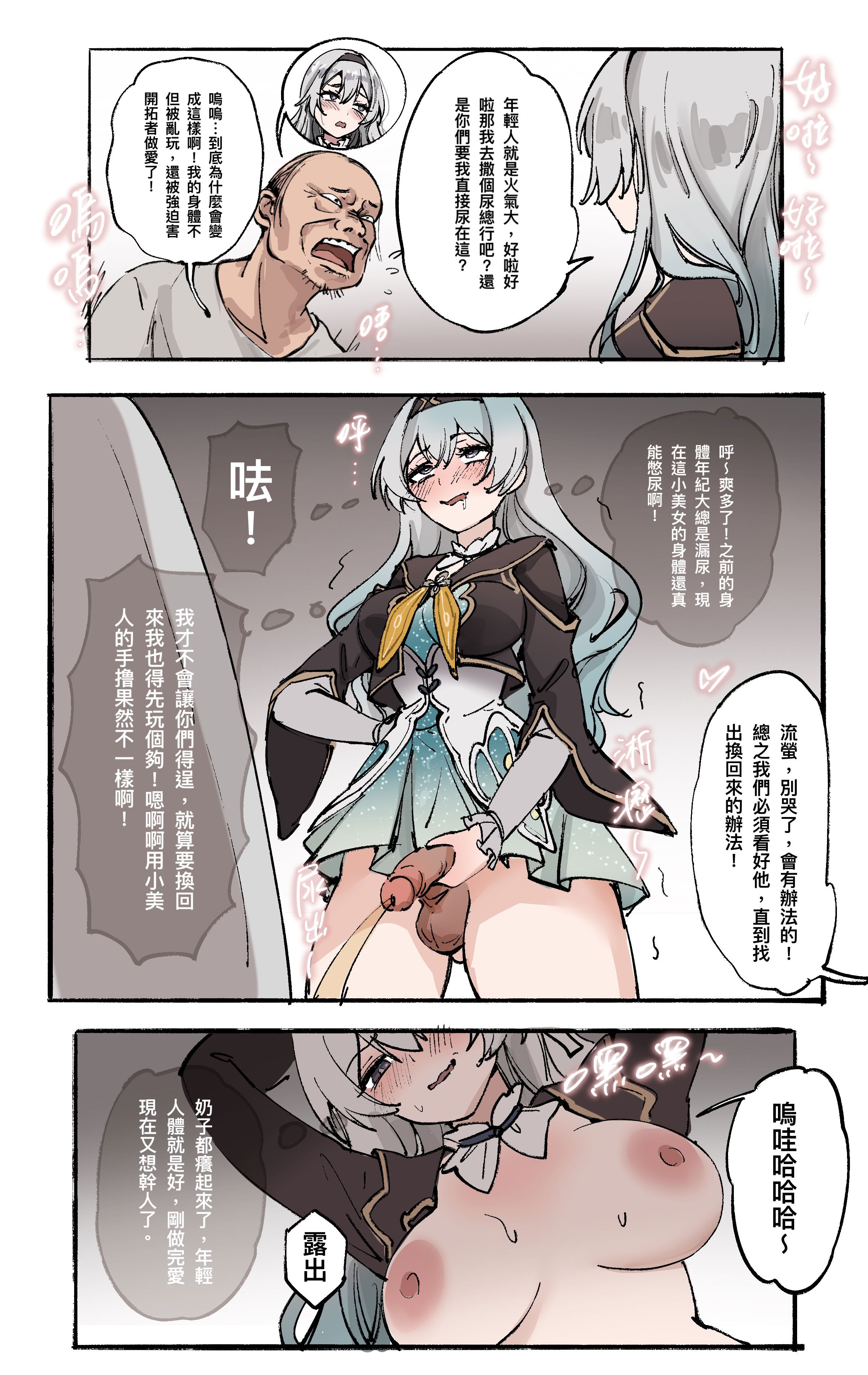 [日本漫画] [Midnight] 星穹鐵道 ： 星核換身02 单本,调教,巨乳大奶,NTR,单女#[12P]-2