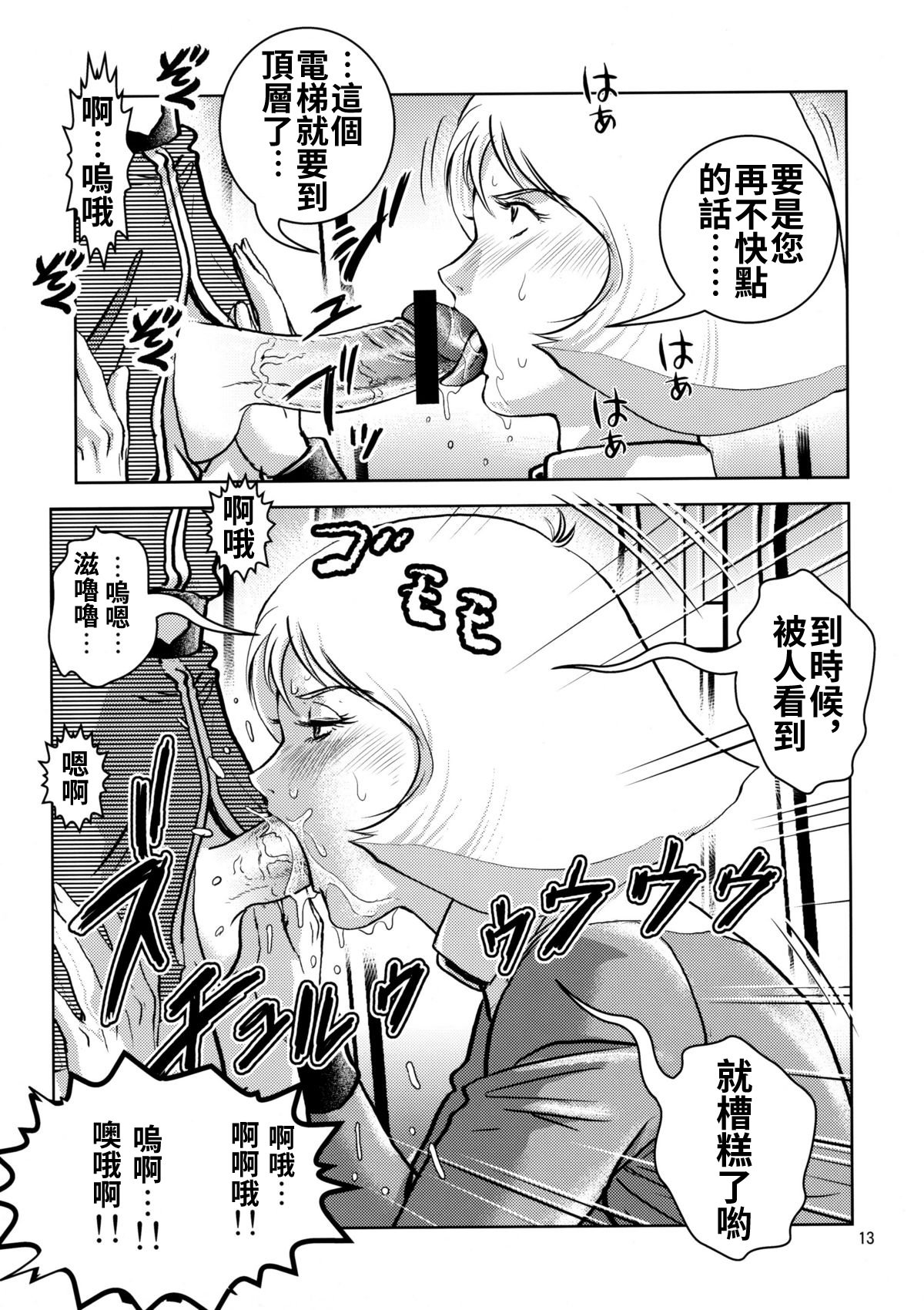 [日本漫画] (サンクリ42) [スカートつき (keso)] セイラ発情 (機動戦士ガンダム)  单本,调教,巨乳大奶,内衣,内射中出#[19P]-13