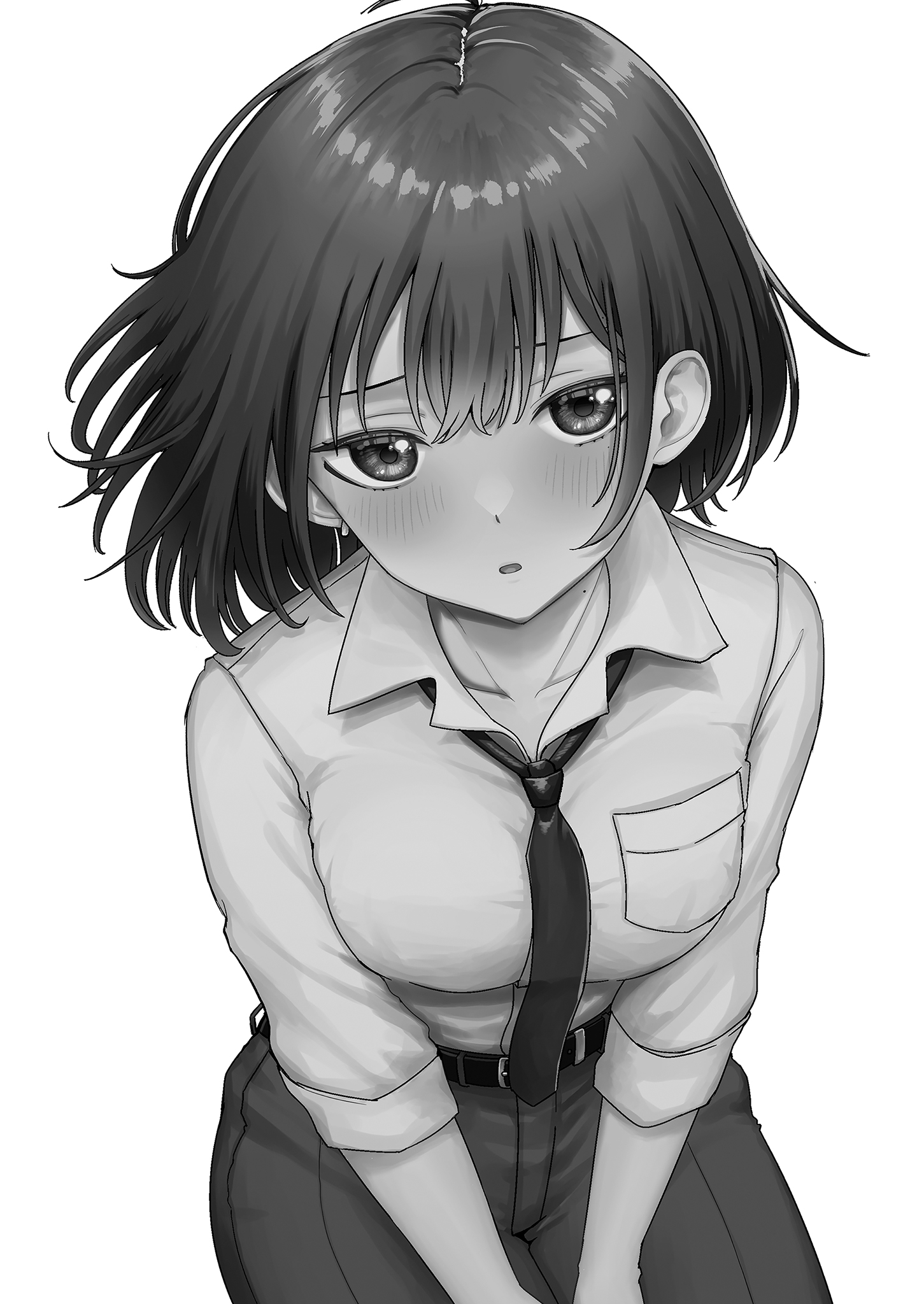 [日本漫画] [たまごまつり (小祭たまご)] 親友が美少女になって友情が崩壊した話｜友情崩壞的我們 单本,巨乳大奶,单女,女学生制服,内衣,口交,丝袜#[37P]-3