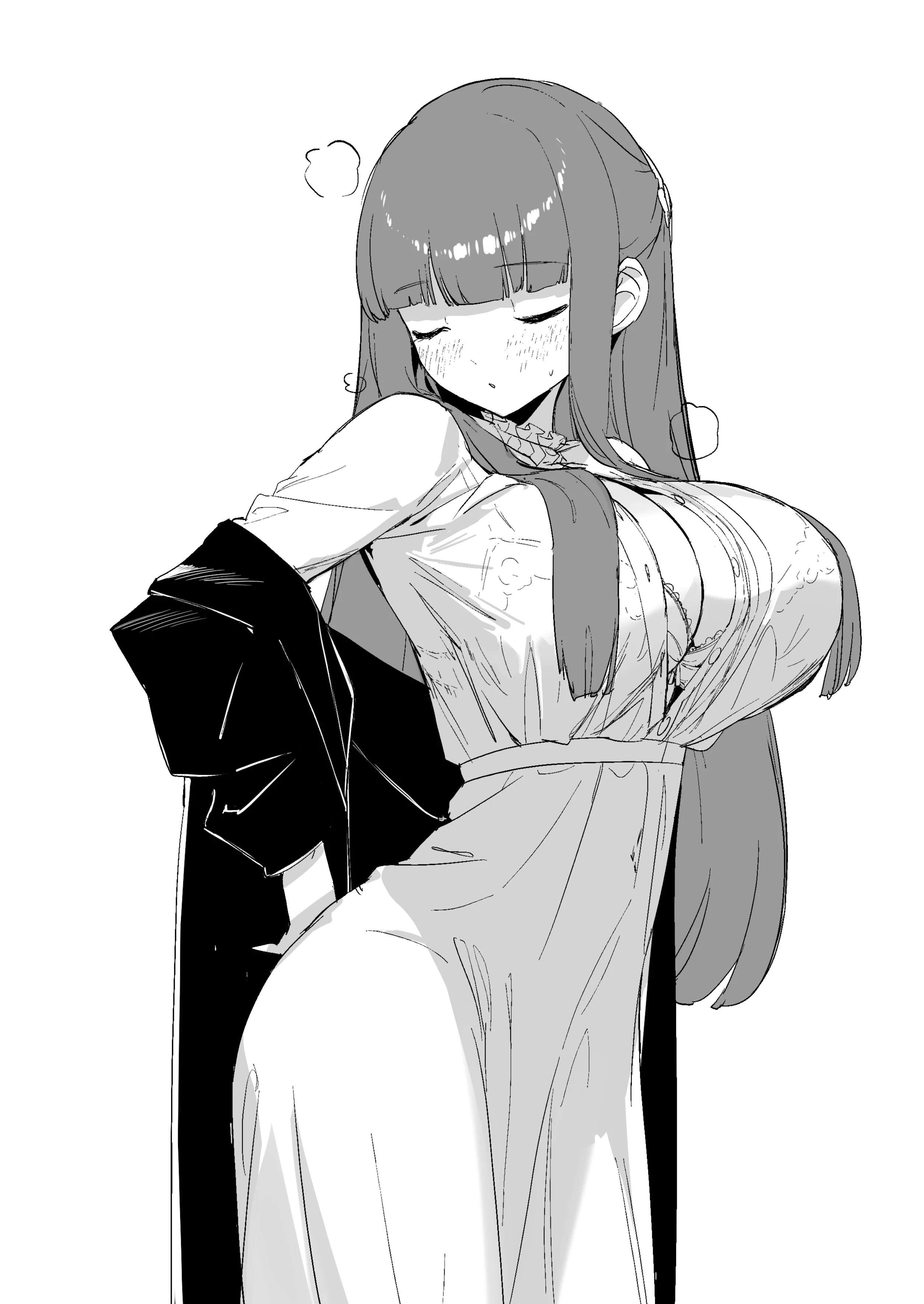 [日本漫画] [見影 (全白)] 愛を届ける魔法 (葬送のフリーレン)｜传递爱的魔法 单本,高潮潮吹,巨乳大奶,单女,内射中出#[36P]-28