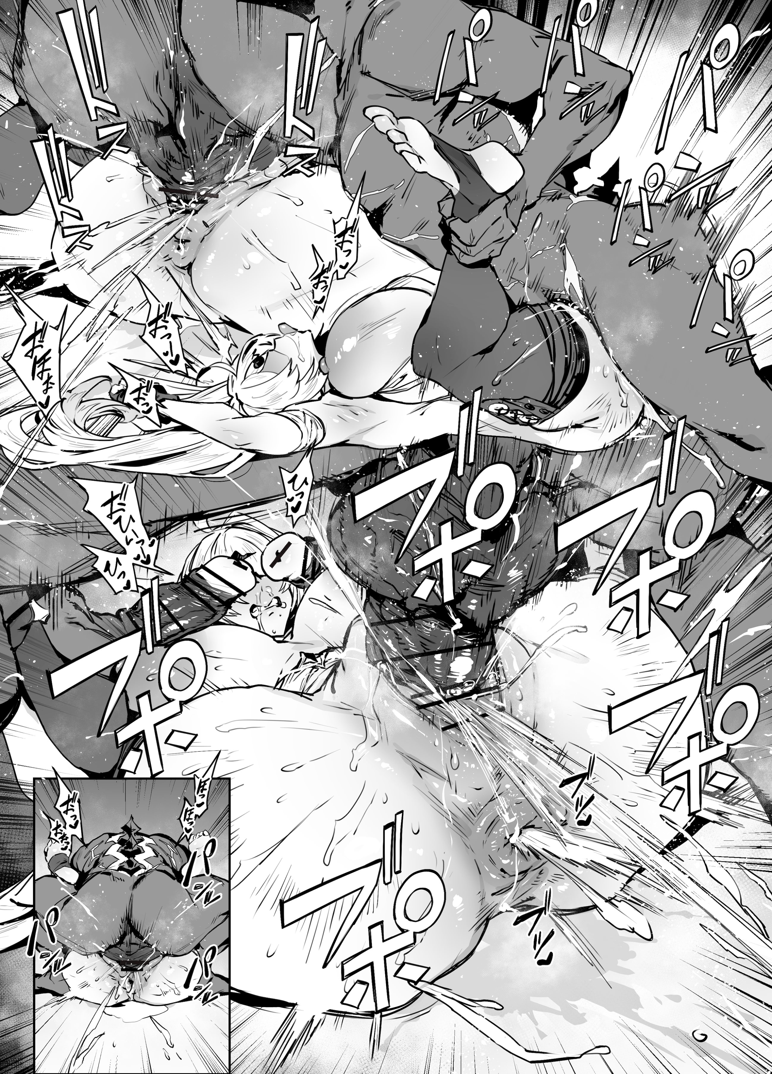 [日本漫画] [38] 儀玄 (ゼンレスゾーンゼロ)  单本,高潮潮吹,强奸,巨乳大奶,内射中出,两穴同时插入#[8P]-3