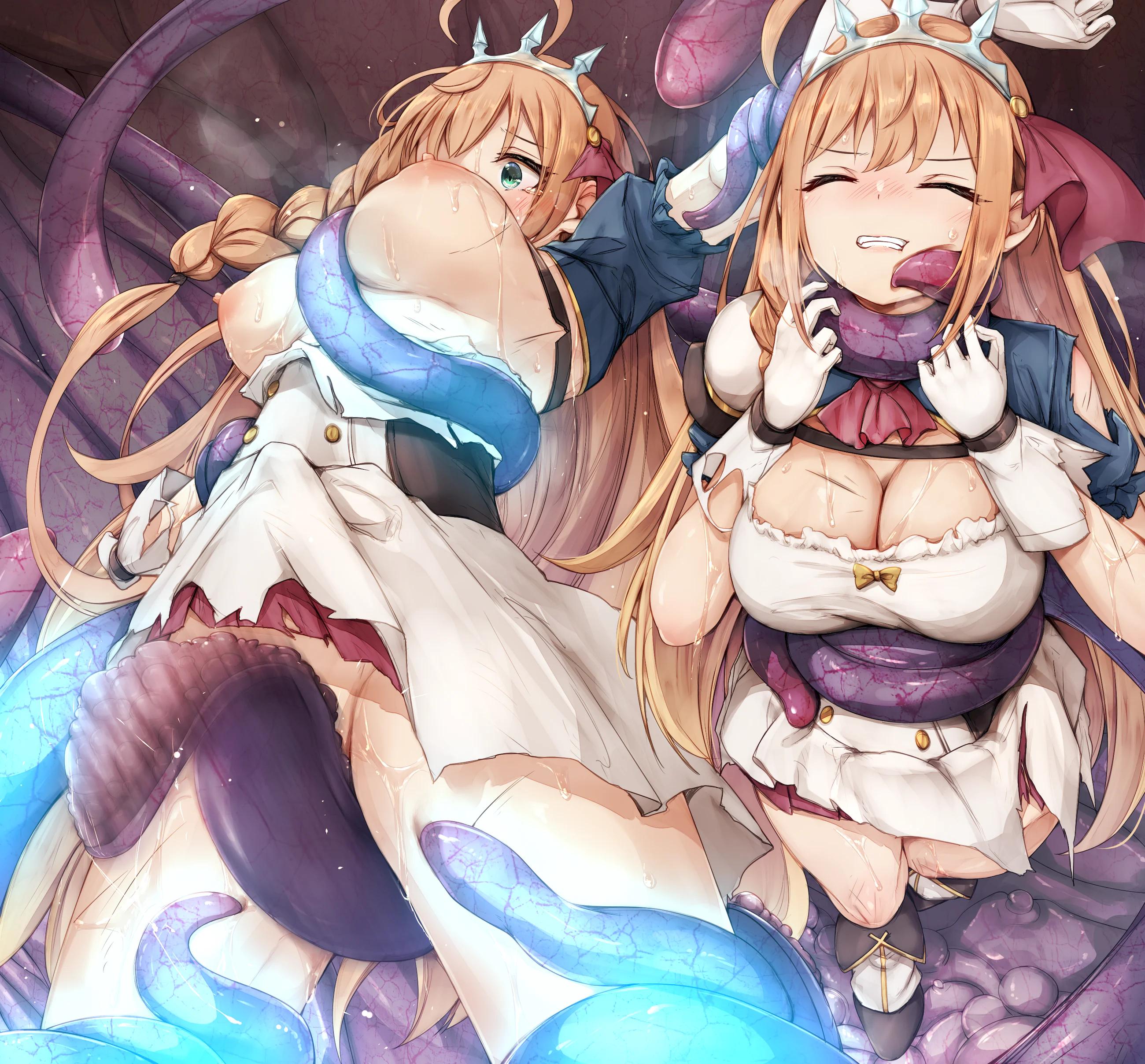 [日本漫画] [スギユウ] 負けペコリーヌ（エナドレ触手編） (プリンセスコネクト!Re：Dive) 单本,调教,巨乳大奶,单女,内射中出#[8P]-4