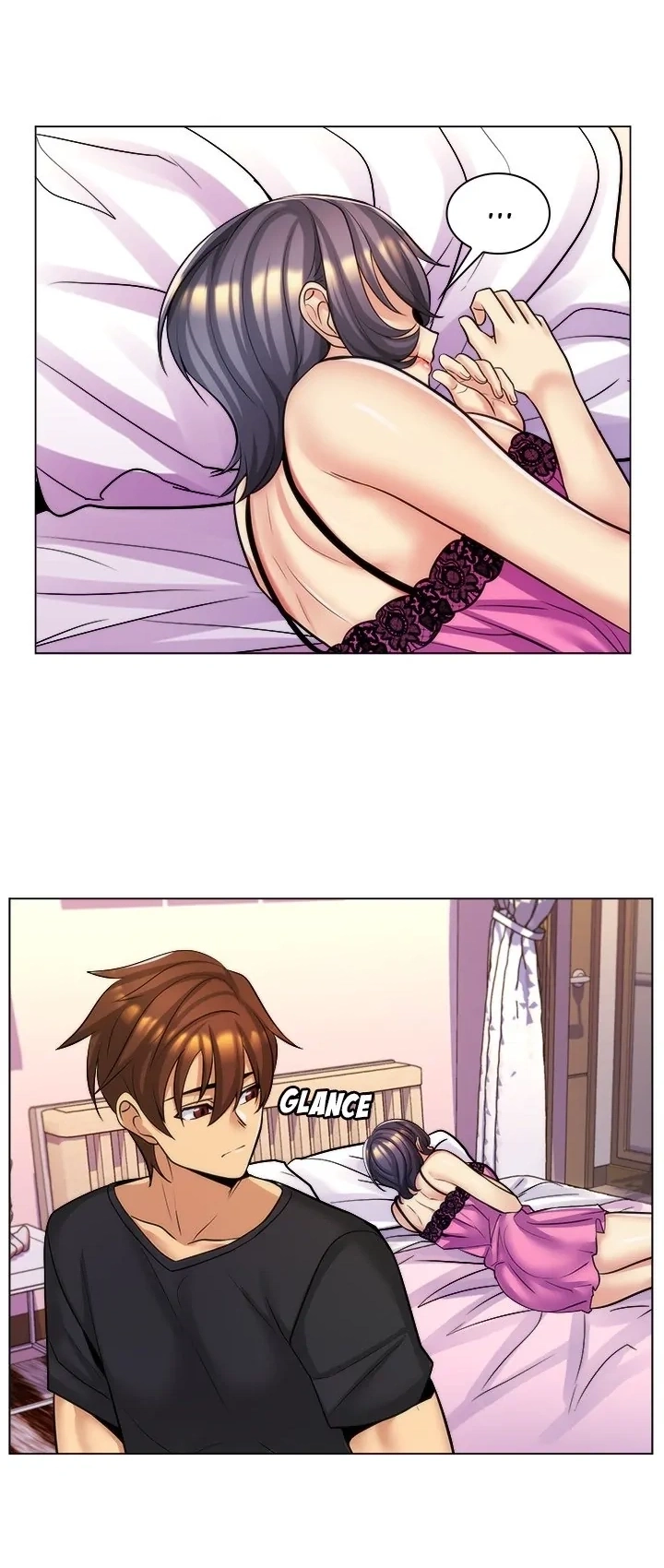 [韩国漫画] 继母竟是我女友 剧情,高潮潮吹,熟女人妻,巨乳大奶,露出#[56P]-28