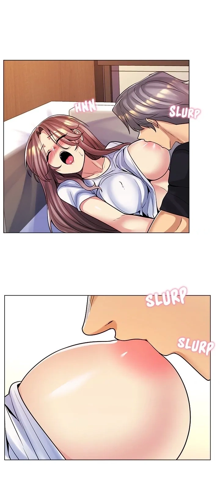 [韩国漫画] 继母竟是我女友 剧情,高潮潮吹,熟女人妻,巨乳大奶,露出#[48P]-22