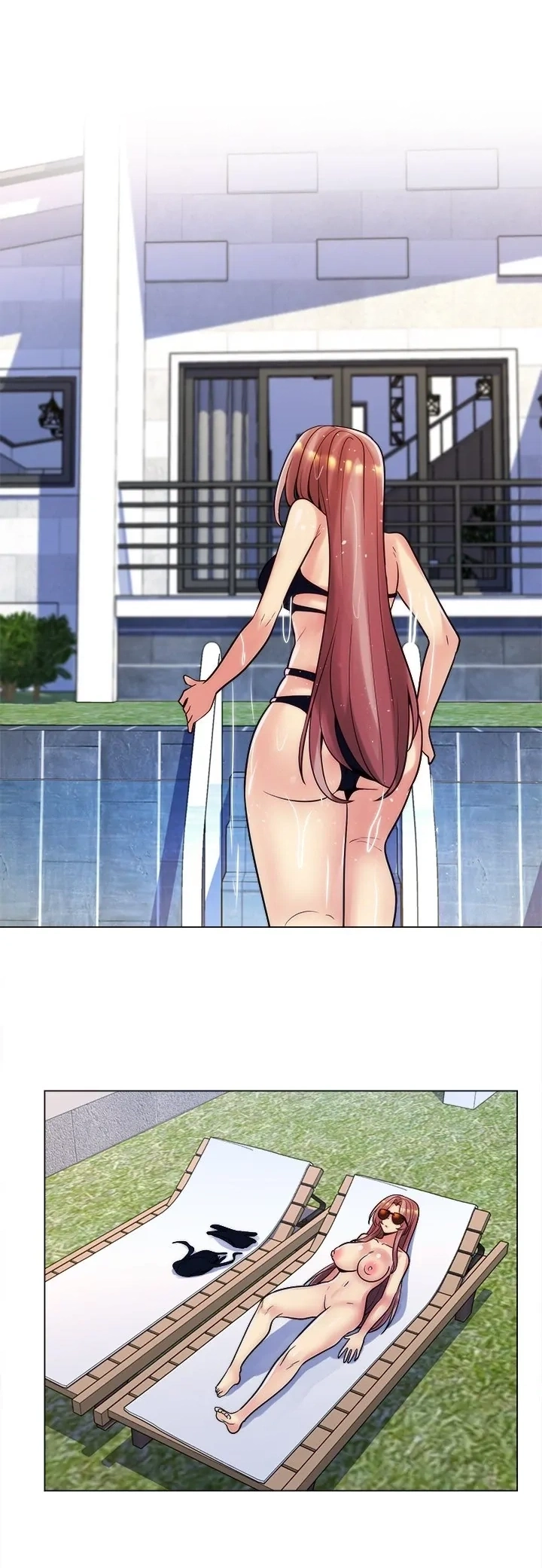 [韩国漫画] 继母竟是我女友 剧情,高潮潮吹,熟女人妻,巨乳大奶,露出#[48P]-43