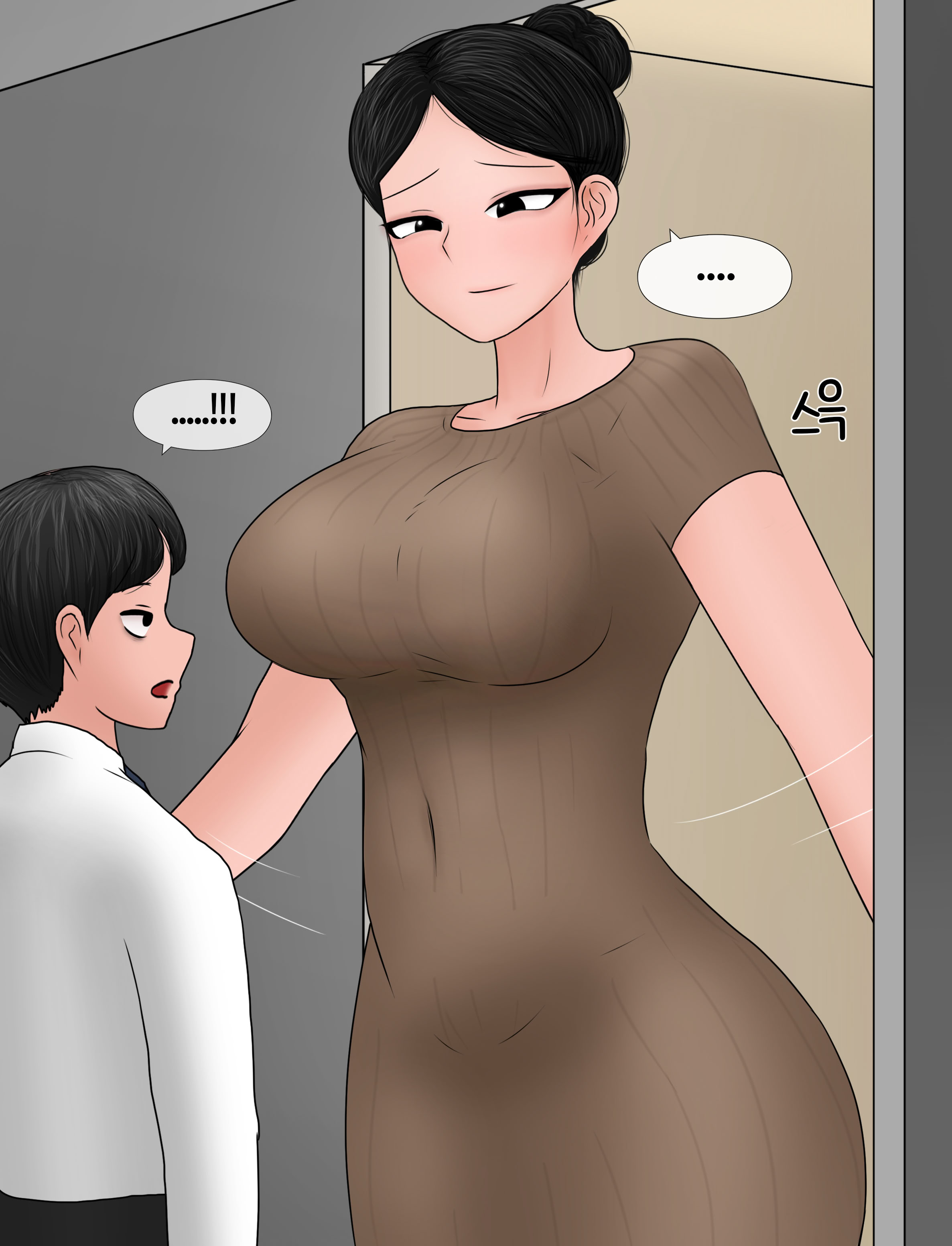 [韩国漫画] [Philia] 我成了低学历高个老婆的专属奴隶 펨돔아내 剧情,熟女人妻,巨乳大奶#[99P]-33
