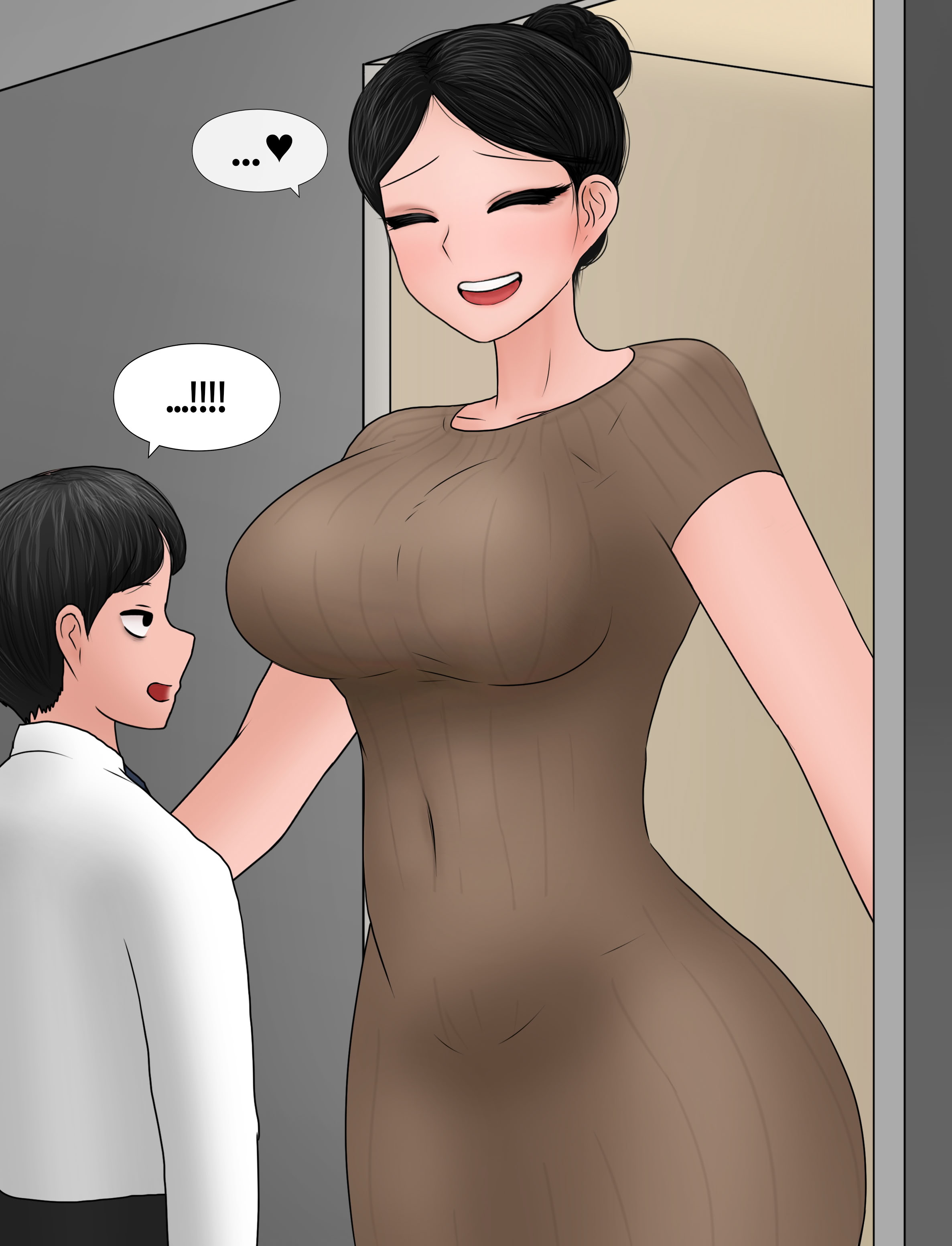 [韩国漫画] [Philia] 我成了低学历高个老婆的专属奴隶 펨돔아내 剧情,熟女人妻,巨乳大奶#[99P]-34